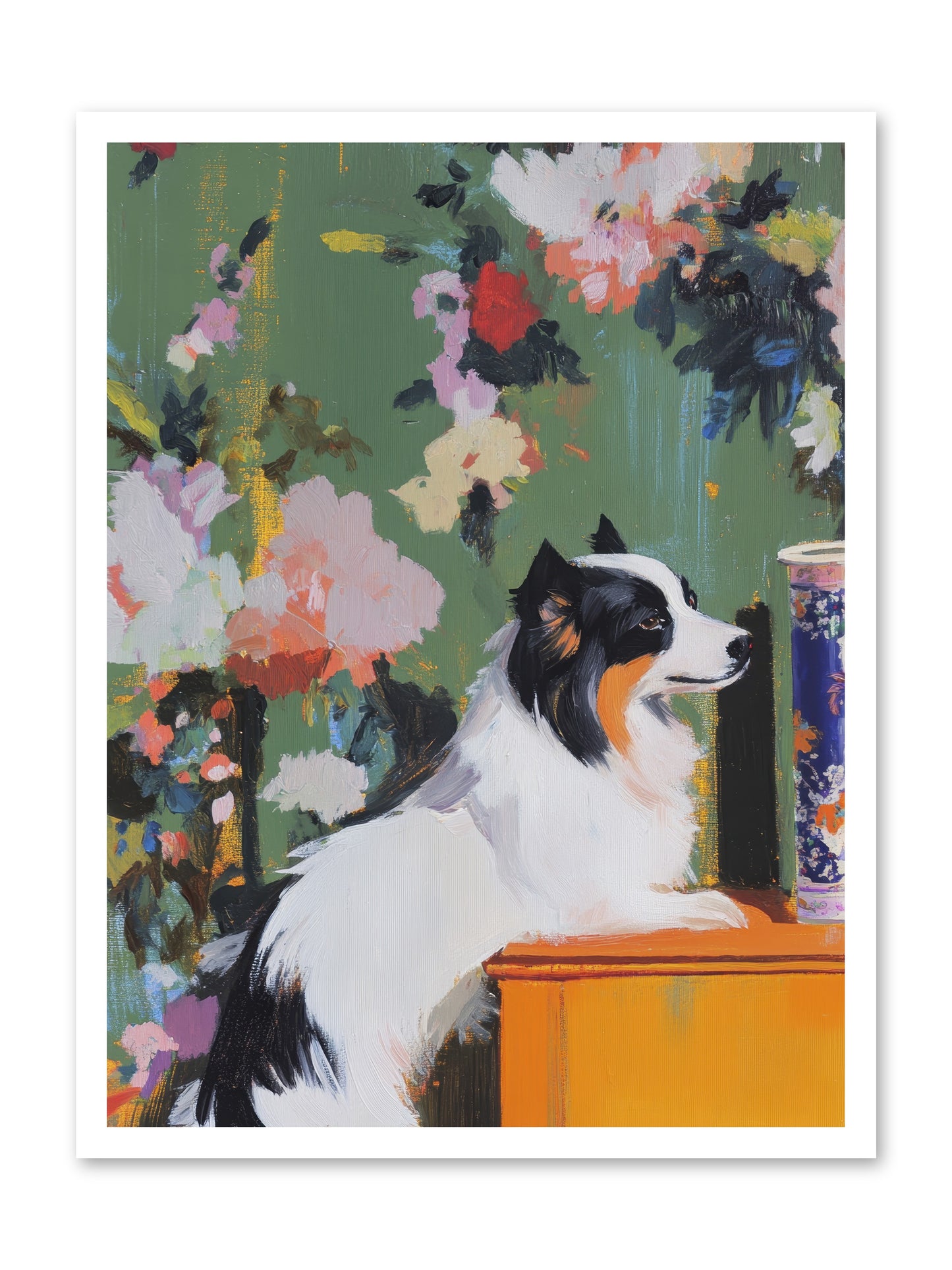 Oliver Pine -- Loose Canvas Print 24x32