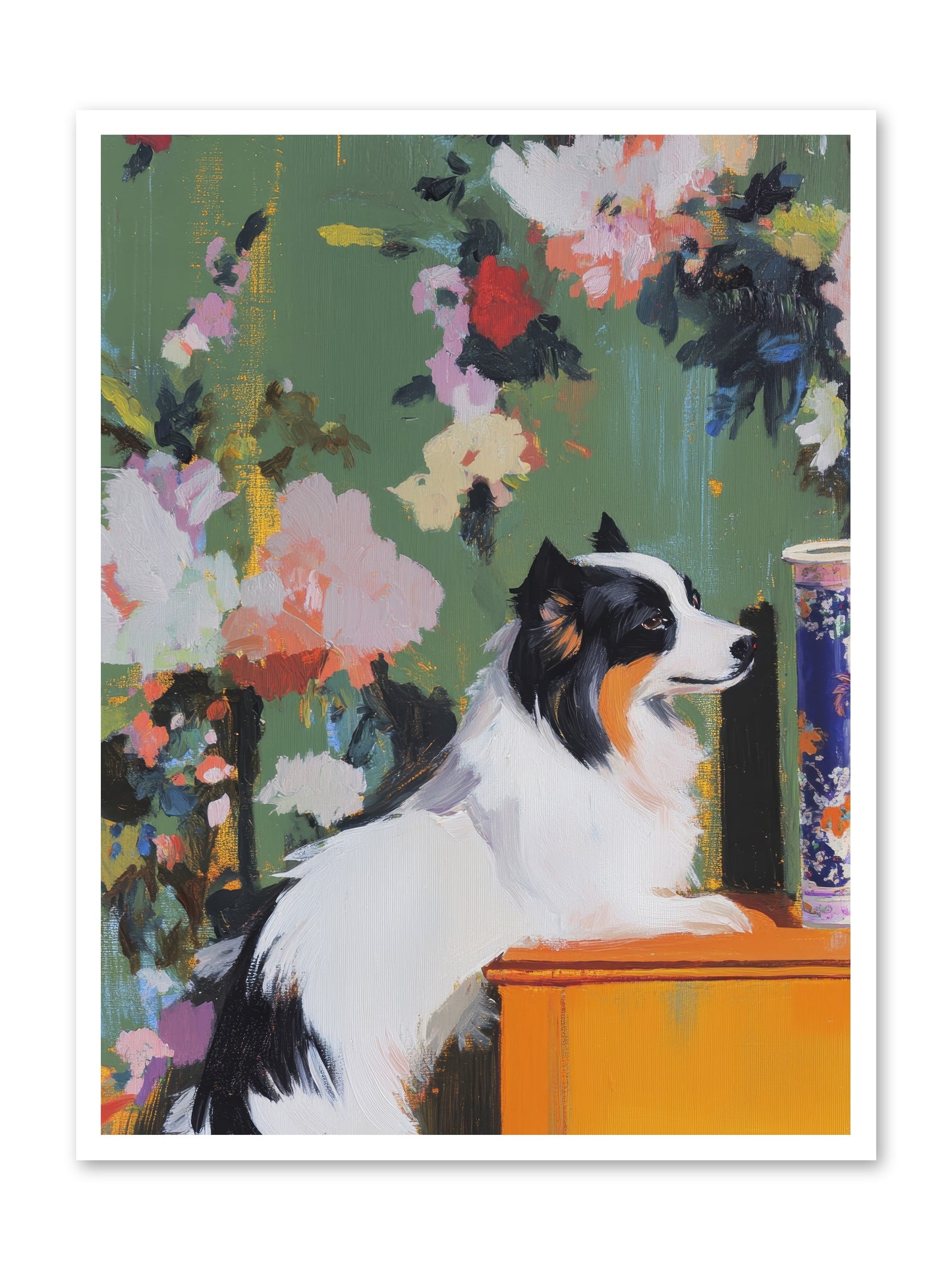 Oliver Pine -- Loose Canvas Print 30x40