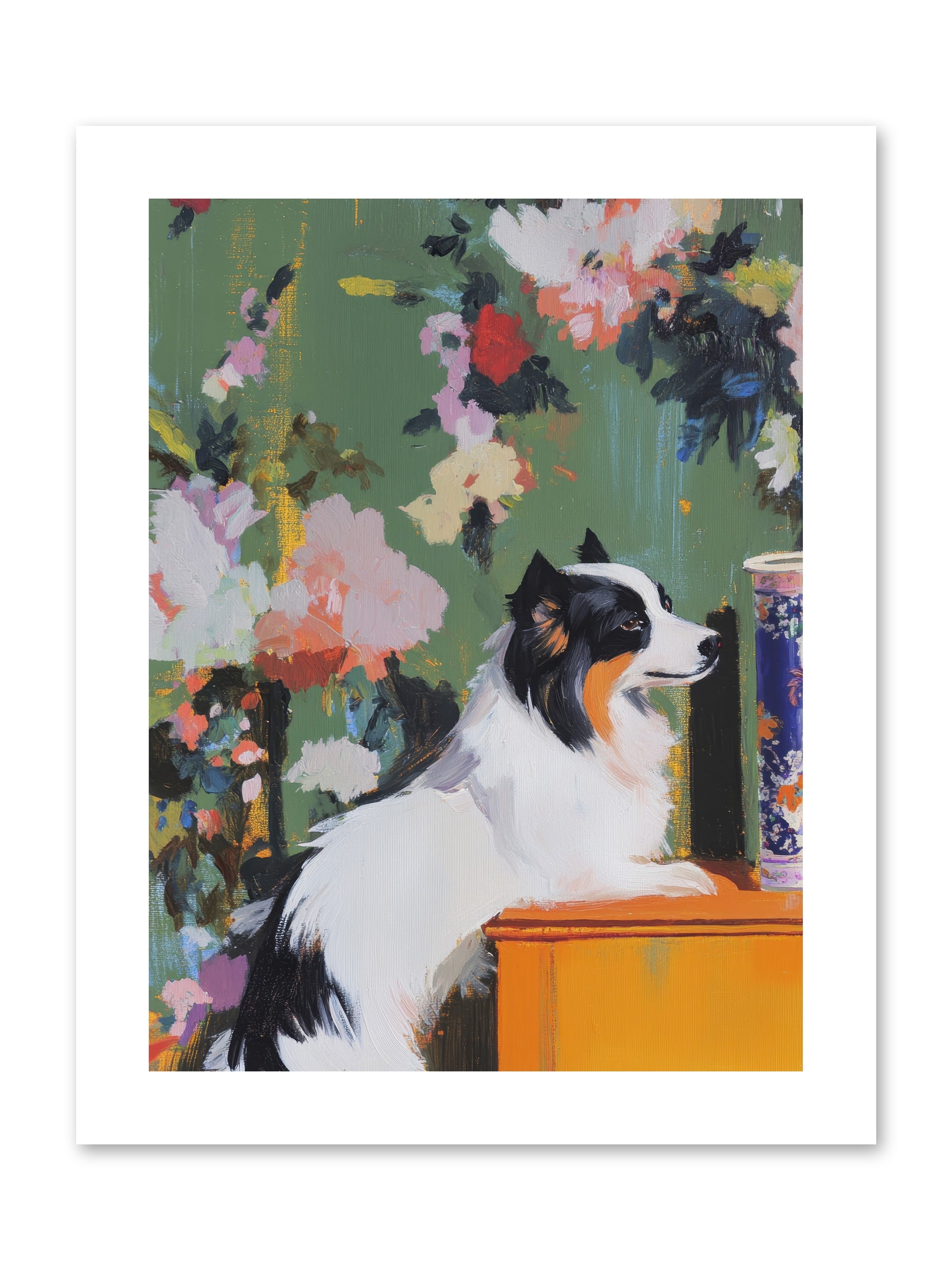 Oliver Pine -- Paper Print 9x12