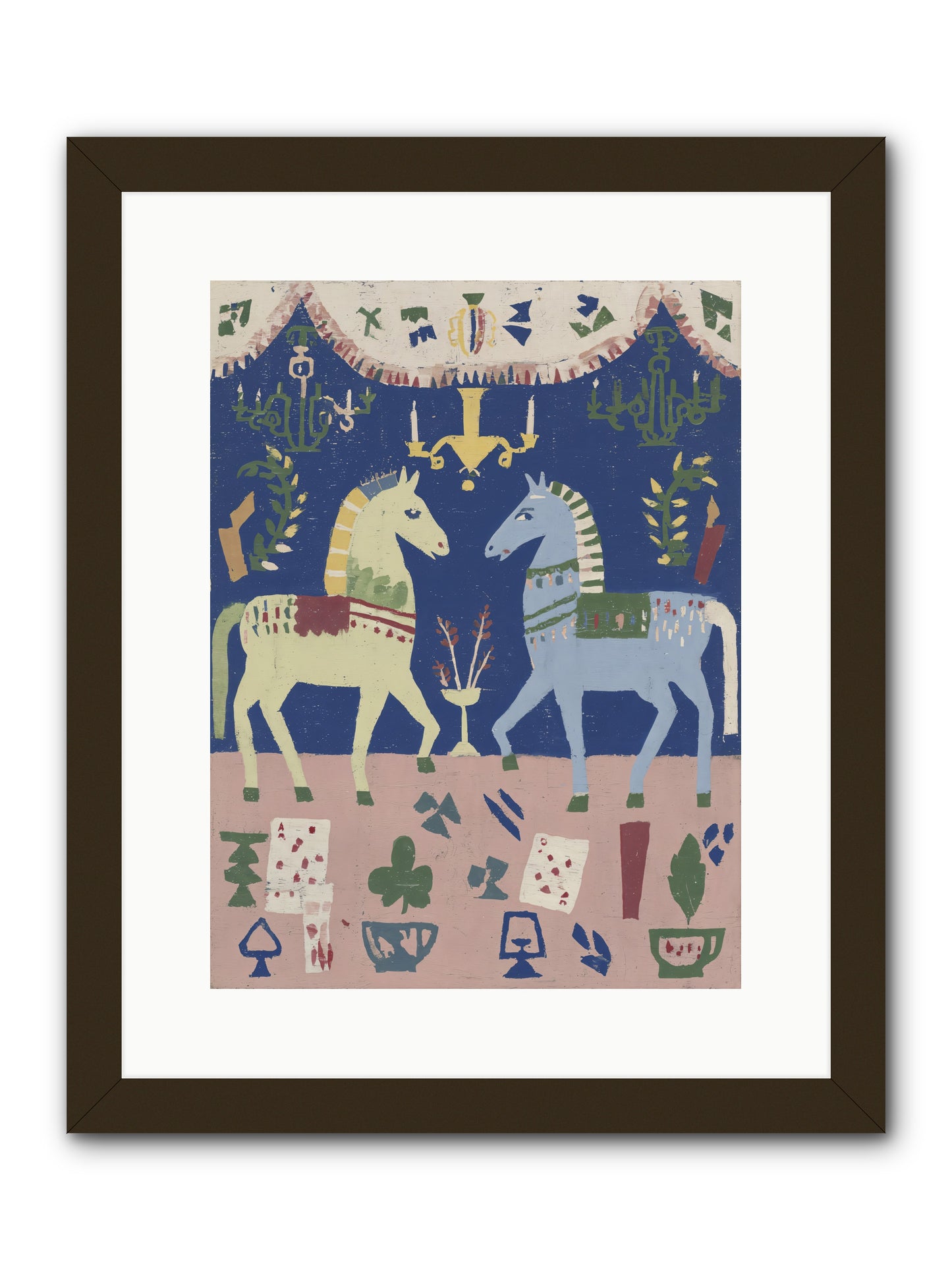 On Holiday, Of Course -- Framed Print - Black 12x16