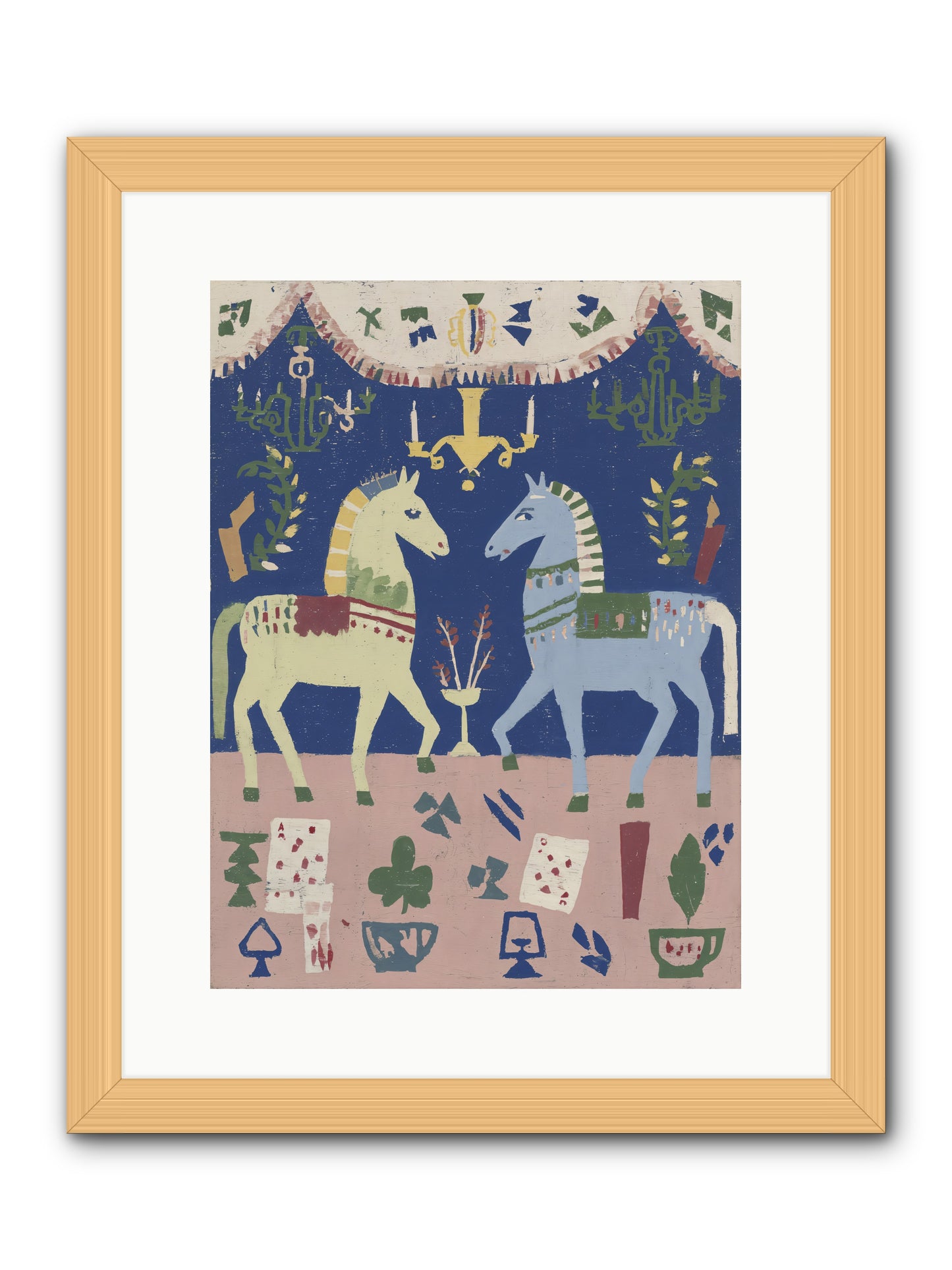 On Holiday, Of Course -- Framed Print - Natural 12x16