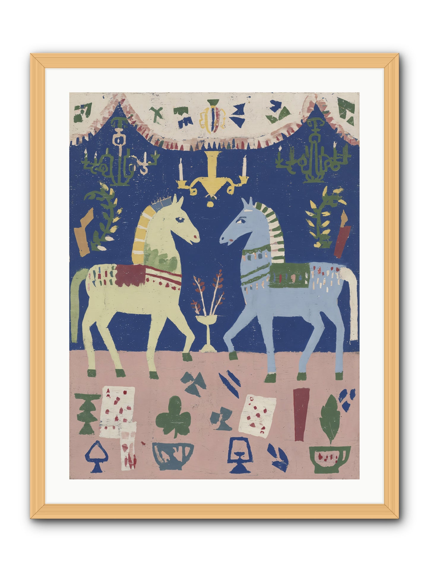 On Holiday, Of Course -- Framed Print - Natural 24x32