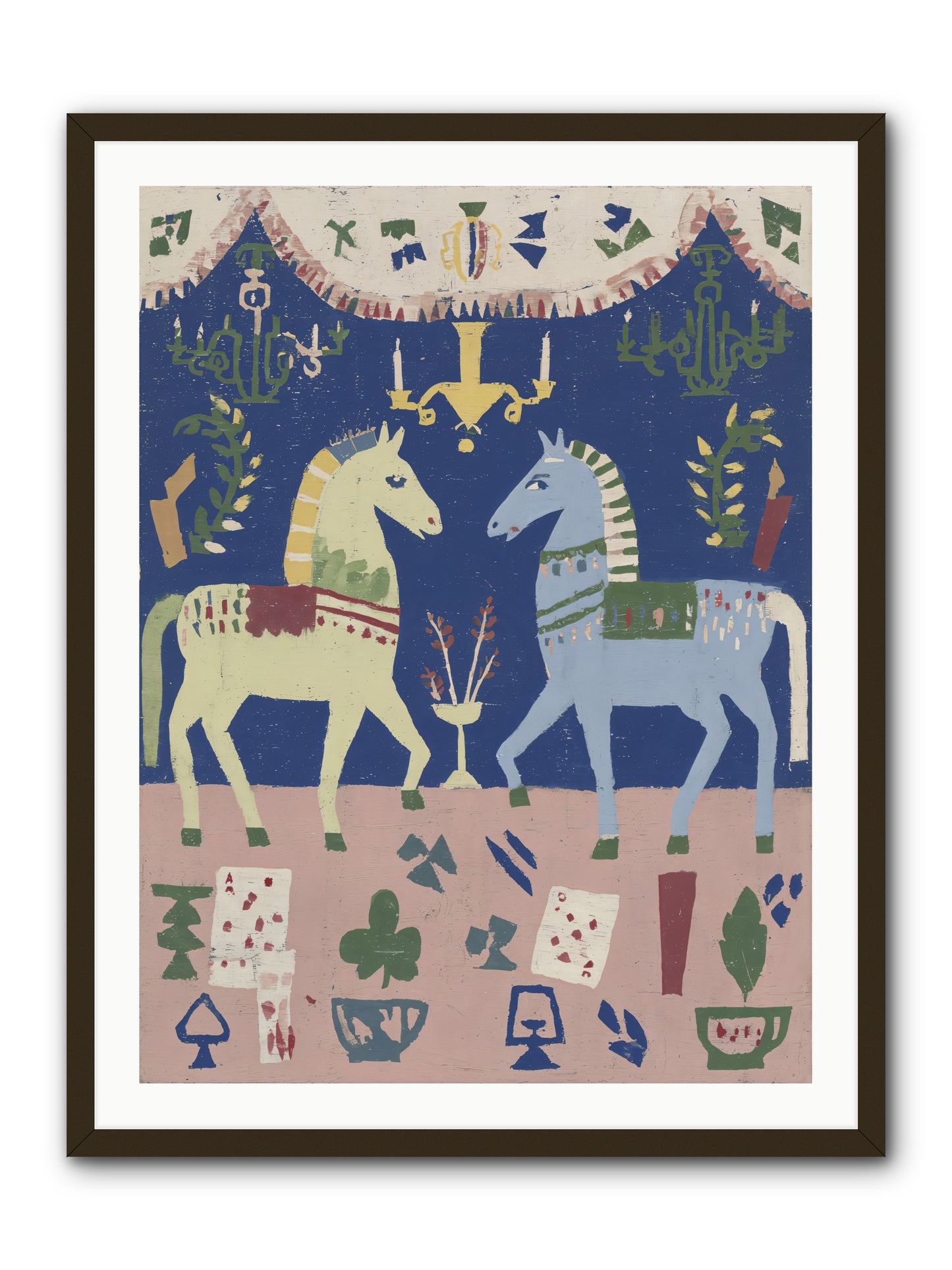 On Holiday, Of Course -- Framed Print - Black 30x40