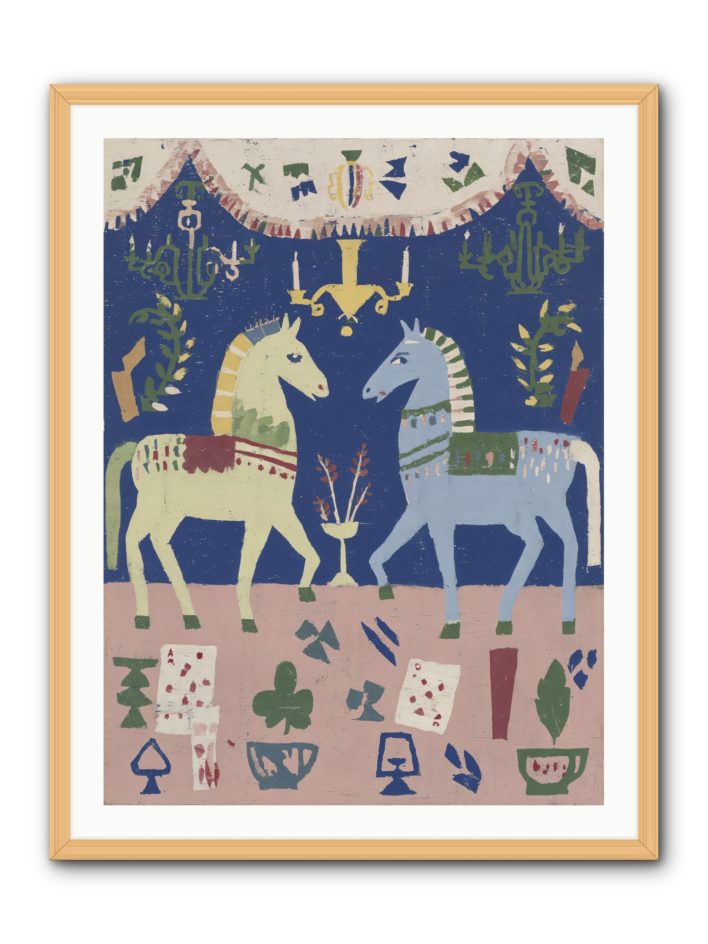 On Holiday, Of Course -- Framed Print - Natural 30x40