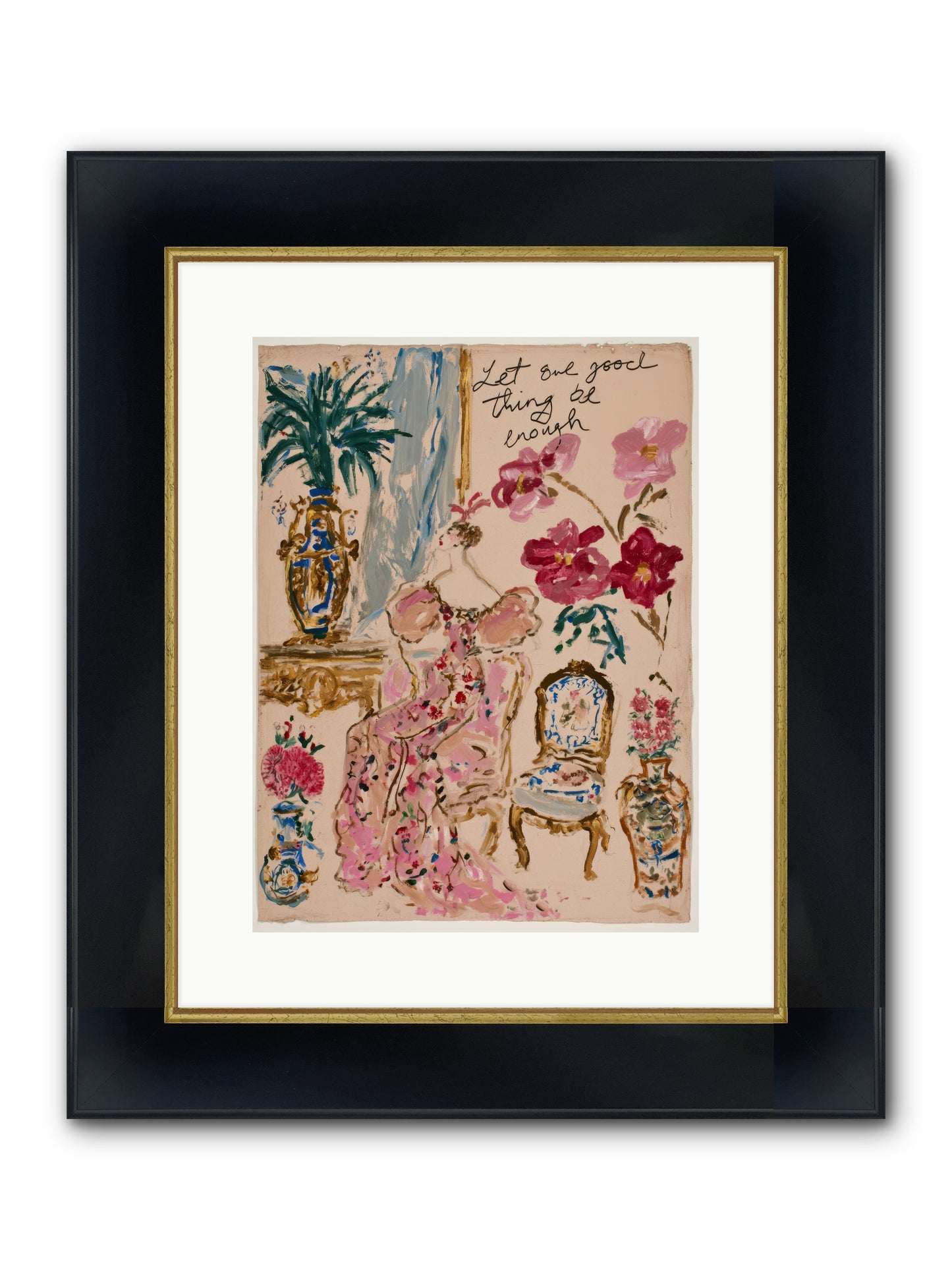 One Good Thing — One-Good-Thing-12x16-Framed-Print-Wide-Black-w-Gold.jpg