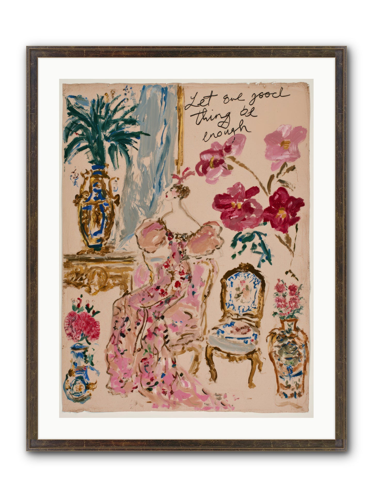 One Good Thing — One-Good-Thing-24x32-Framed-Print-Slimwoods-Black-Gold.jpg
