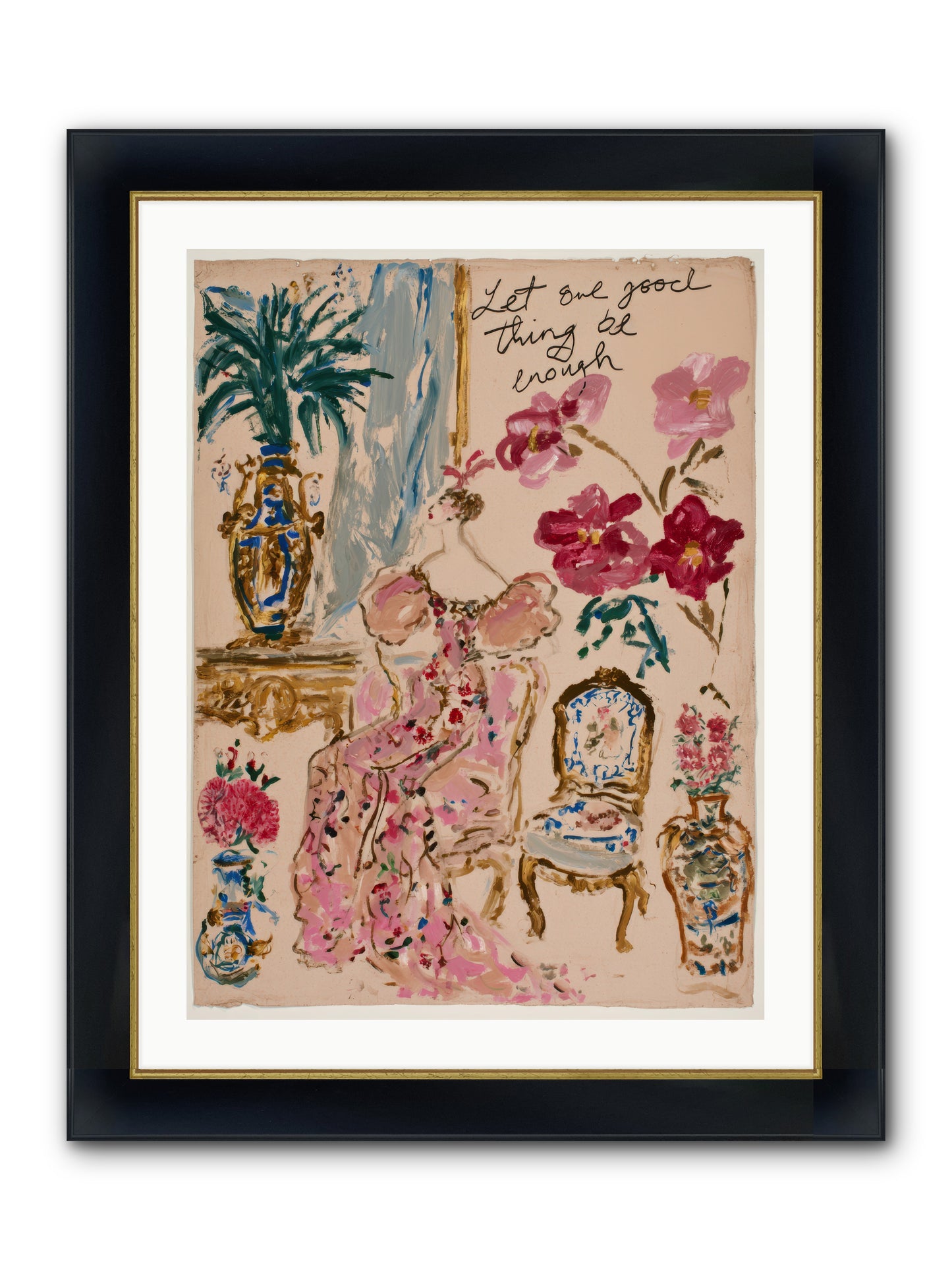 One Good Thing — One-Good-Thing-24x32-Framed-Print-Wide-Black-w-Gold.jpg