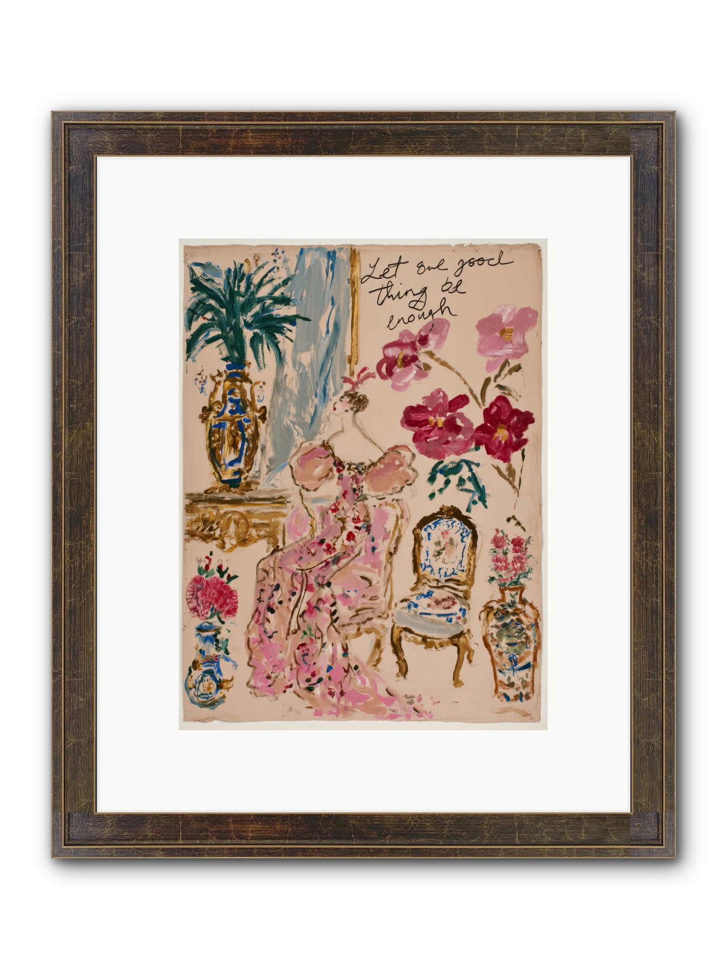 One Good Thing — One-Good-Thing-9x12-Framed-Print-Slimwoods-Black-Gold.jpg