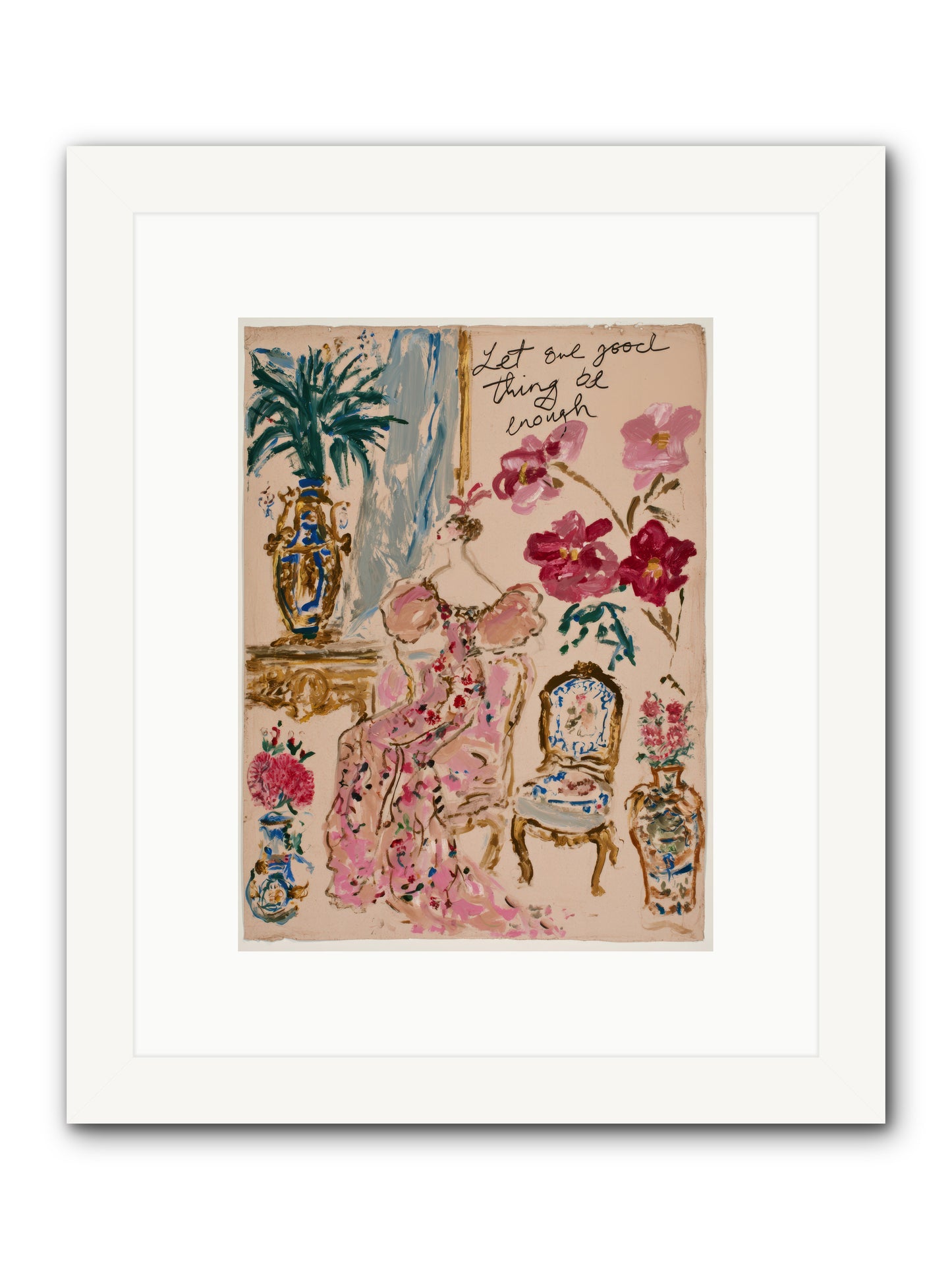 One Good Thing — One-Good-Thing-9x12-Framed-Print-White.jpg