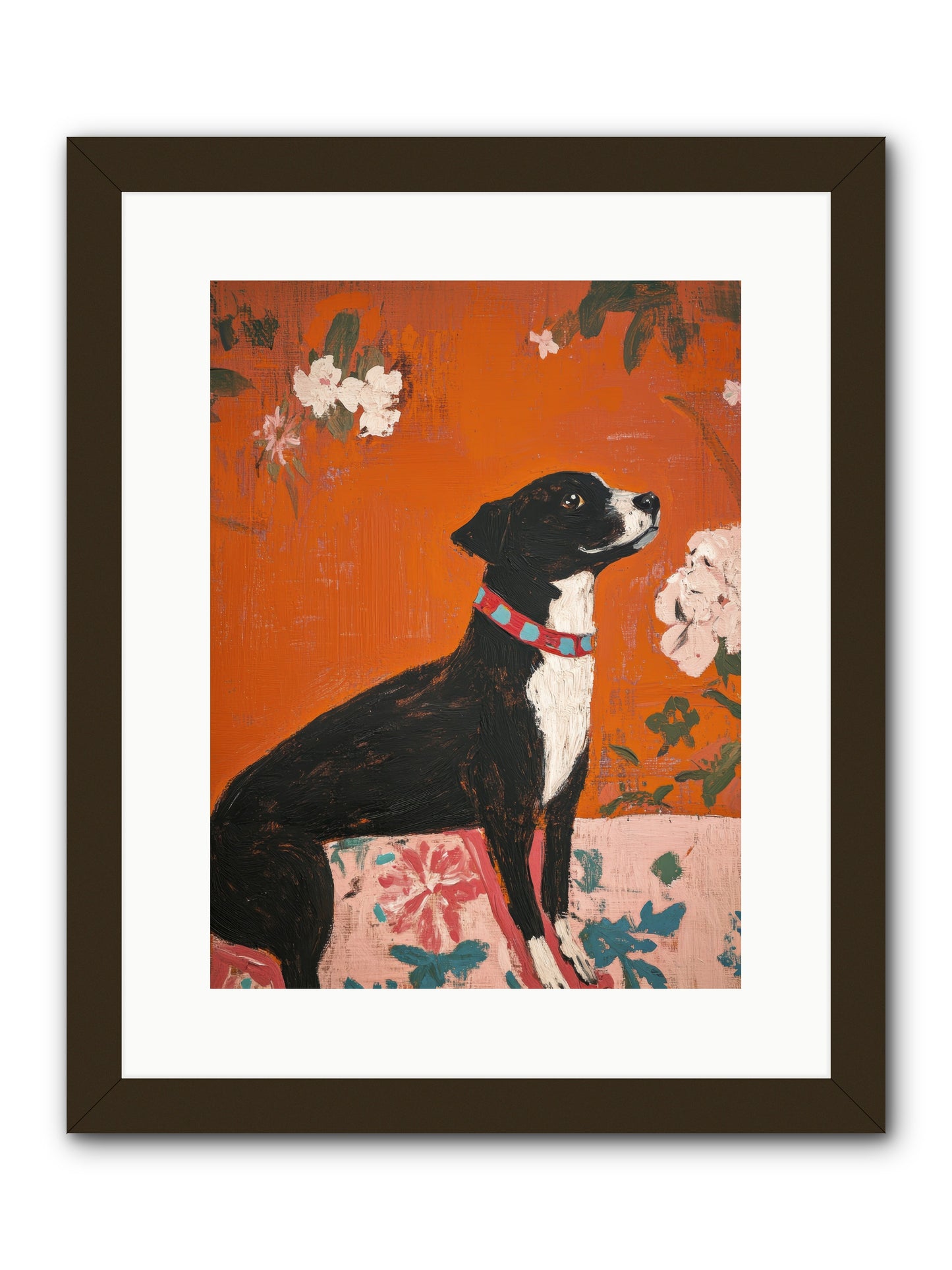 Opal -- Framed Print - Black 12x16