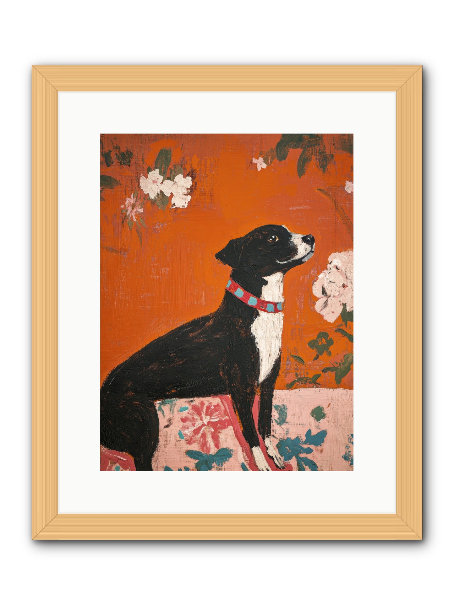 Opal -- Framed Print - Natural 12x16