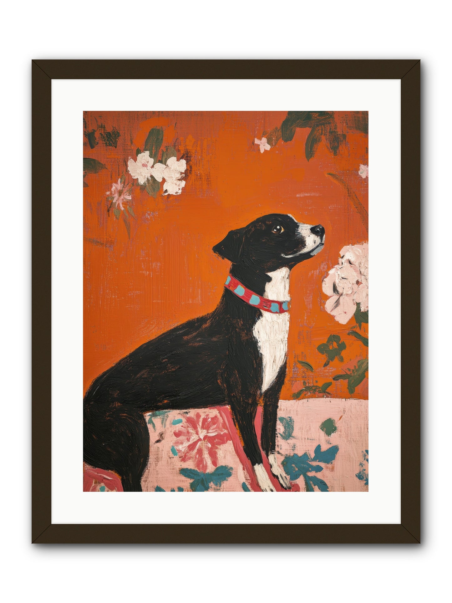 Opal -- Framed Print - Black 18x24