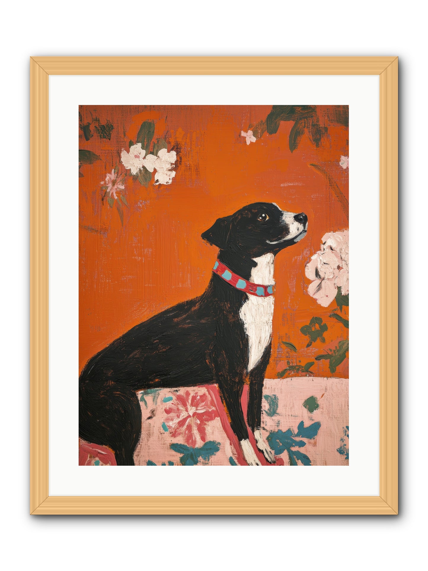 Opal -- Framed Print - Natural 18x24