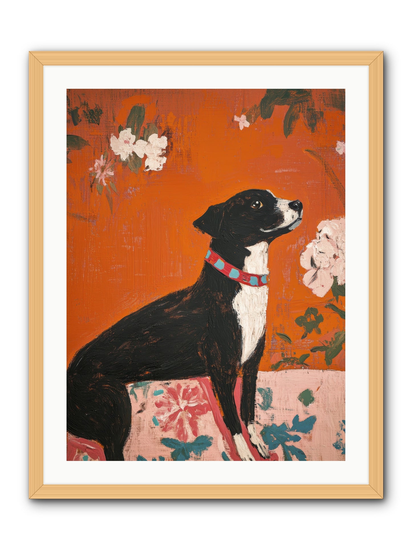 Opal -- Framed Print - Natural 24x32