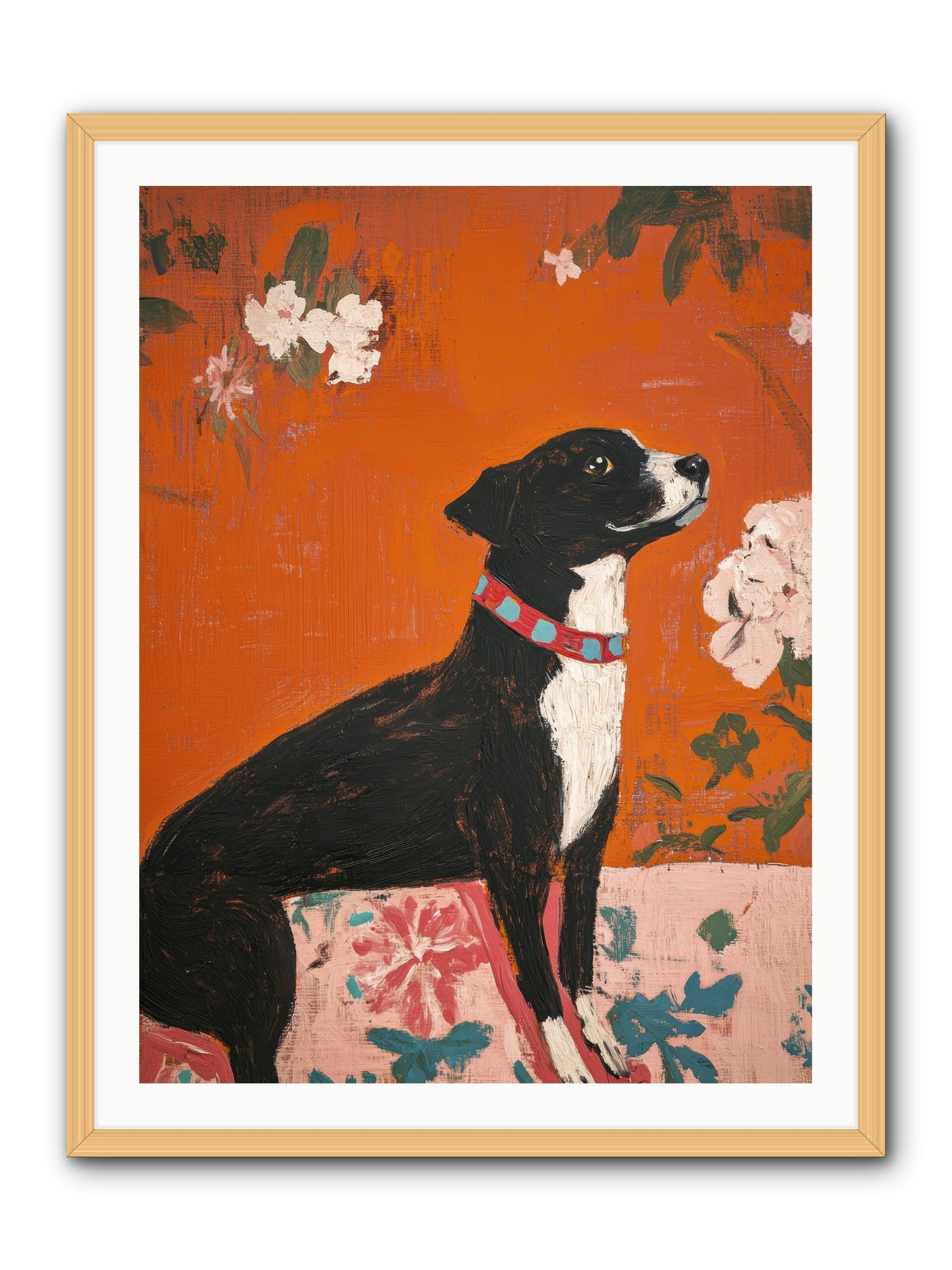 Opal -- Framed Print - Natural 30x40
