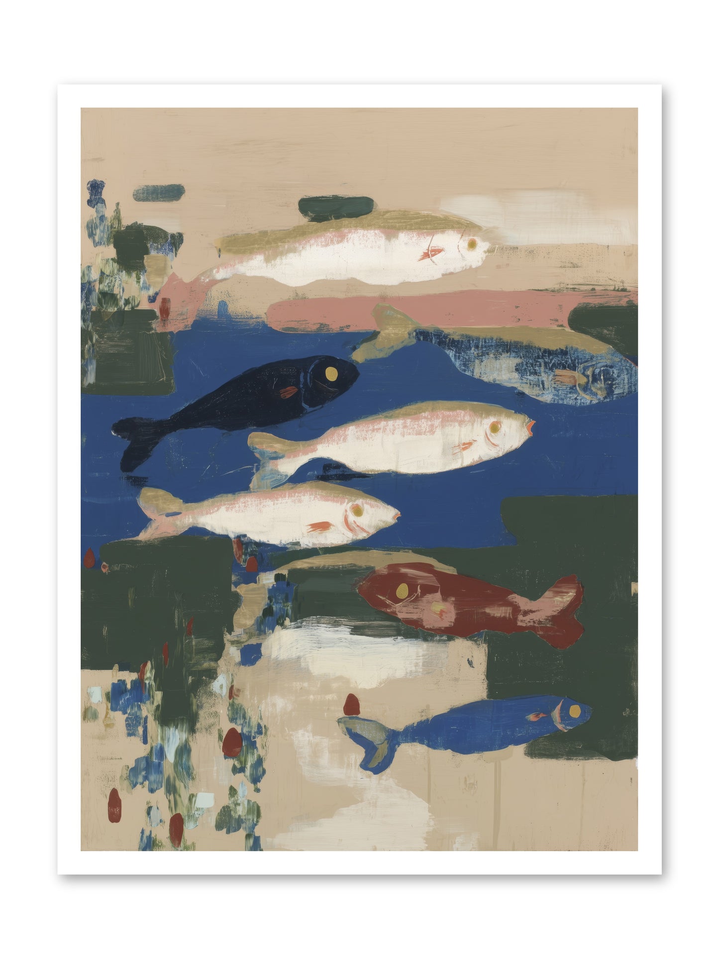 Open Sea -- Paper Print 24x32