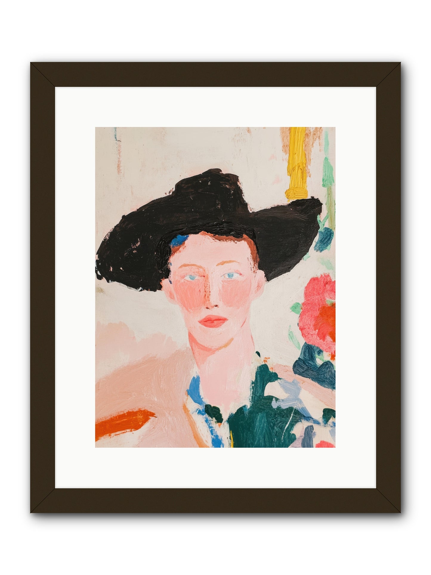 Open Sky Journey -- Framed Print - Black 12x16