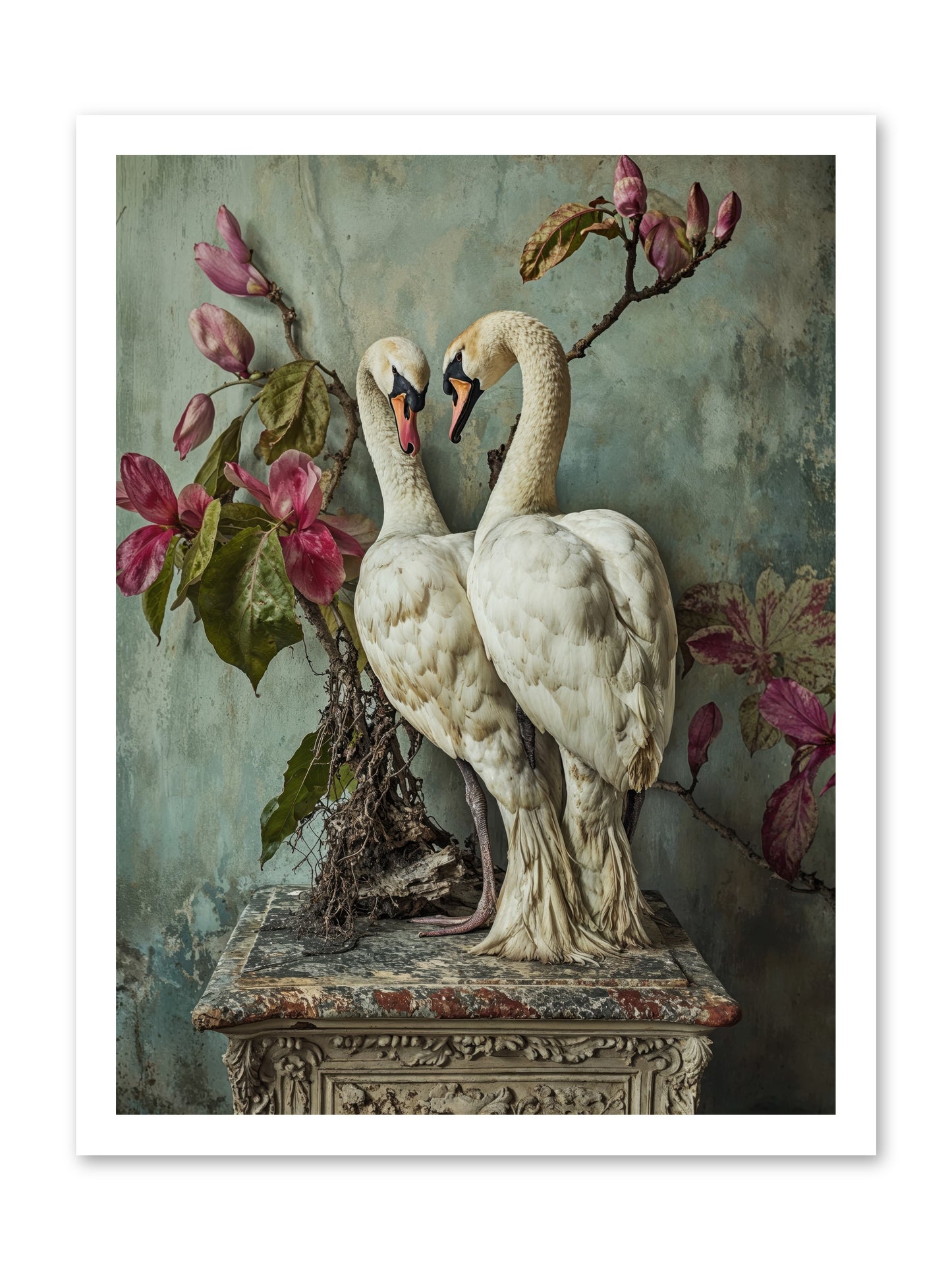 Opéra Featherette -- Paper Print 18x24