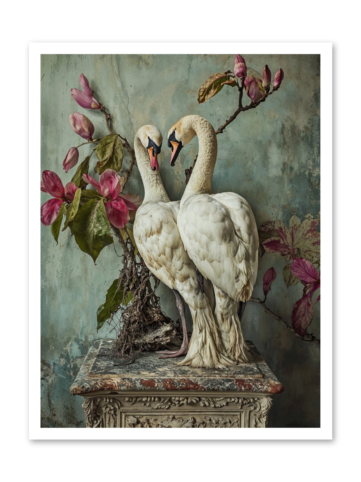 Opéra Featherette -- Loose Canvas Print 24x32