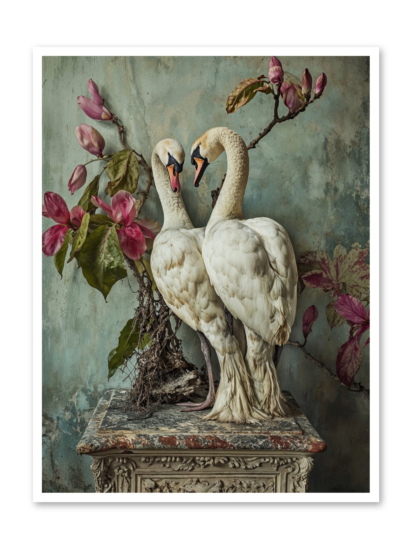 Opéra Featherette -- Loose Canvas Print 36x48