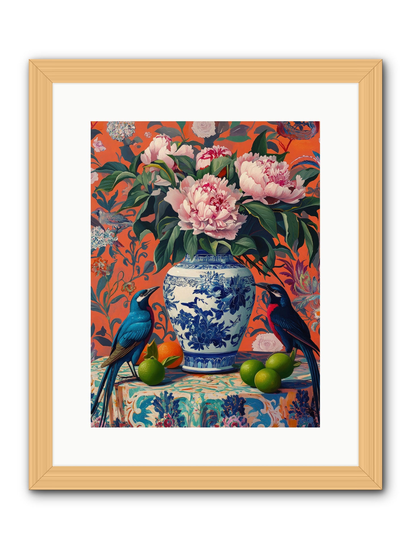 Opera Of Wild Songs -- Framed Print - Natural 12x16