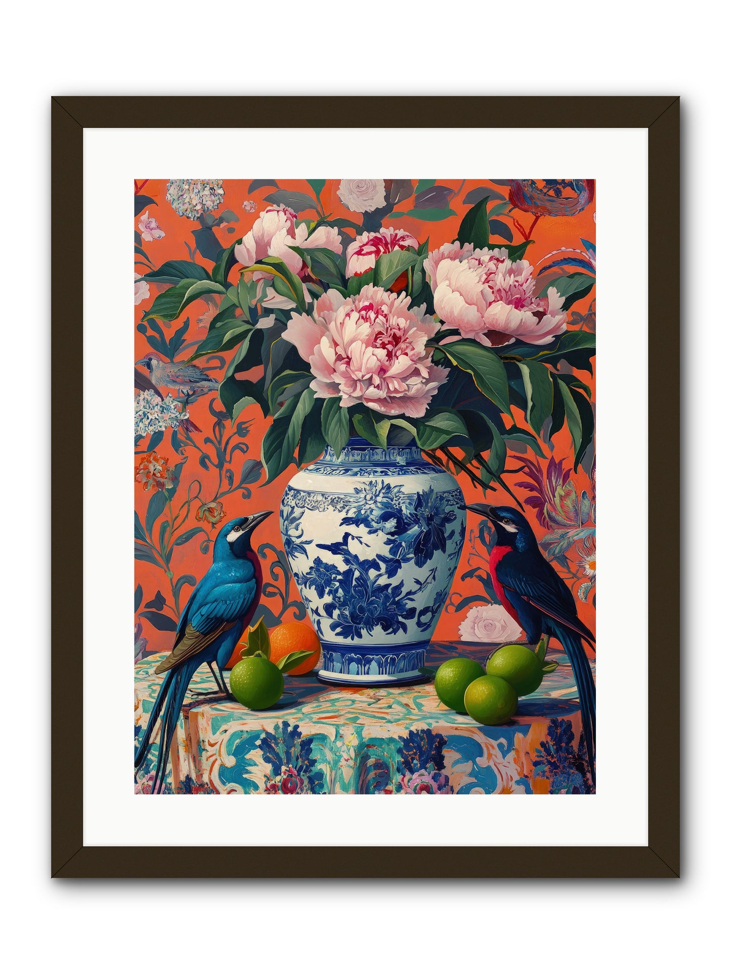 Opera Of Wild Songs -- Framed Print - Black 18x24