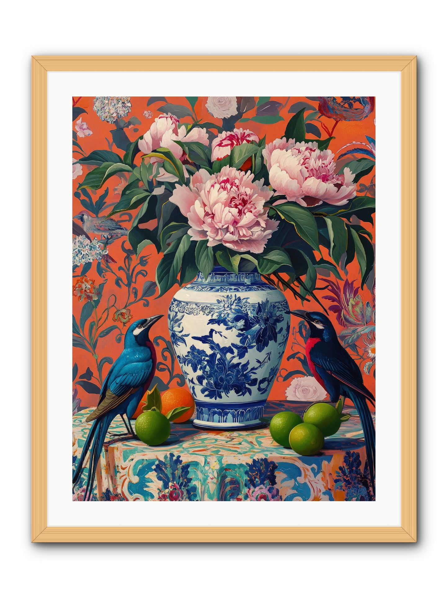 Opera Of Wild Songs -- Framed Print - Natural 24x32
