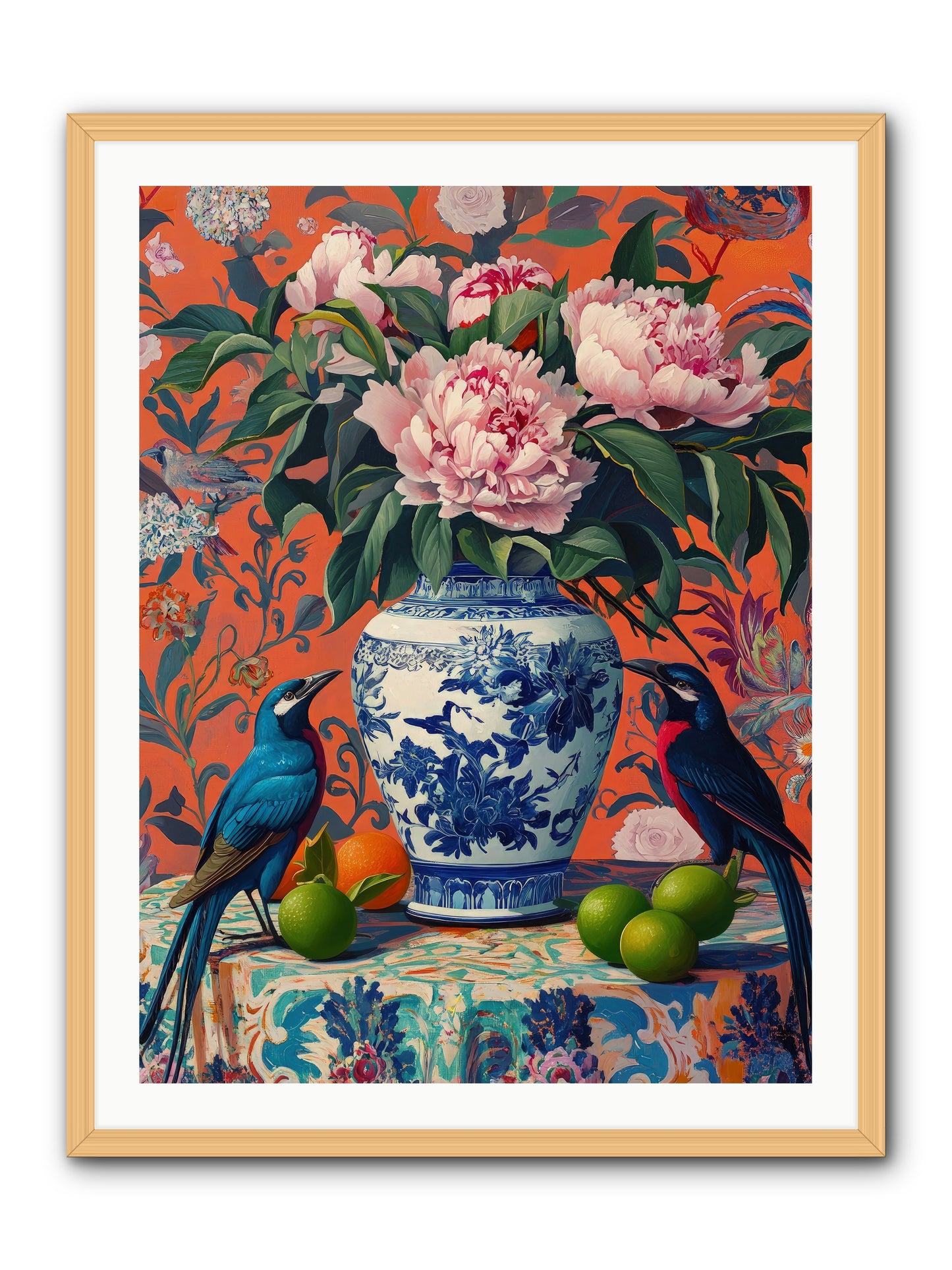 Opera Of Wild Songs -- Framed Print - Natural 30x40