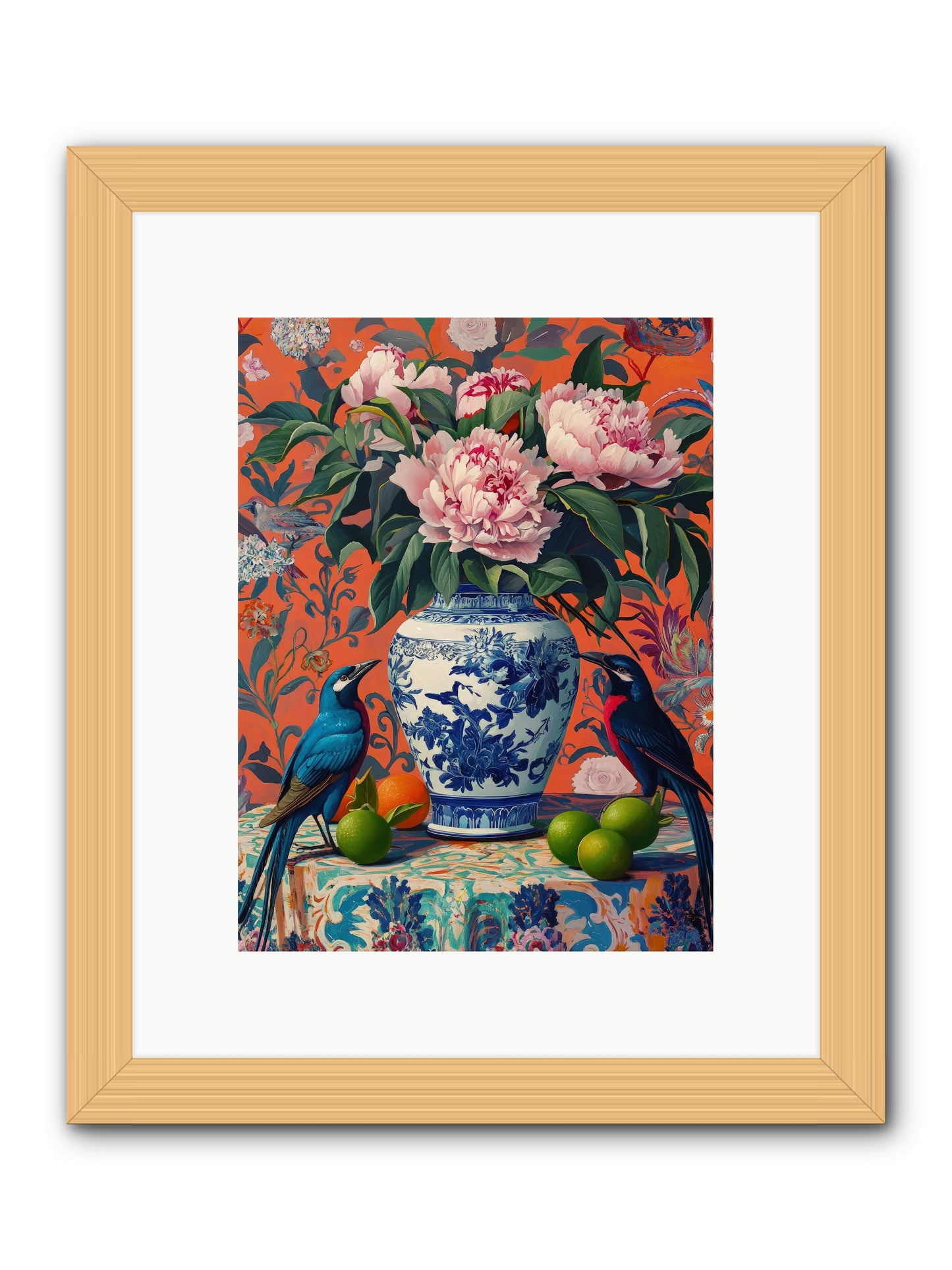 Opera Of Wild Songs -- Framed Print - Natural 9x12