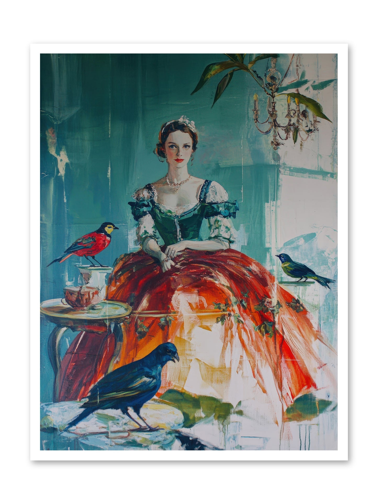 Ophelia Hawthorne-REZ -- Loose Canvas Print 30x40