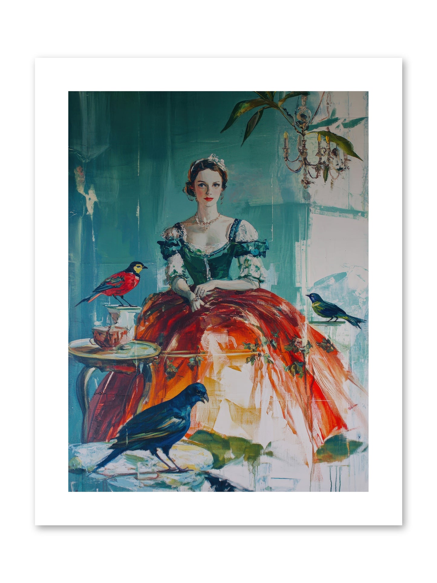 Ophelia Hawthorne-REZ -- Loose Canvas Print 9x12