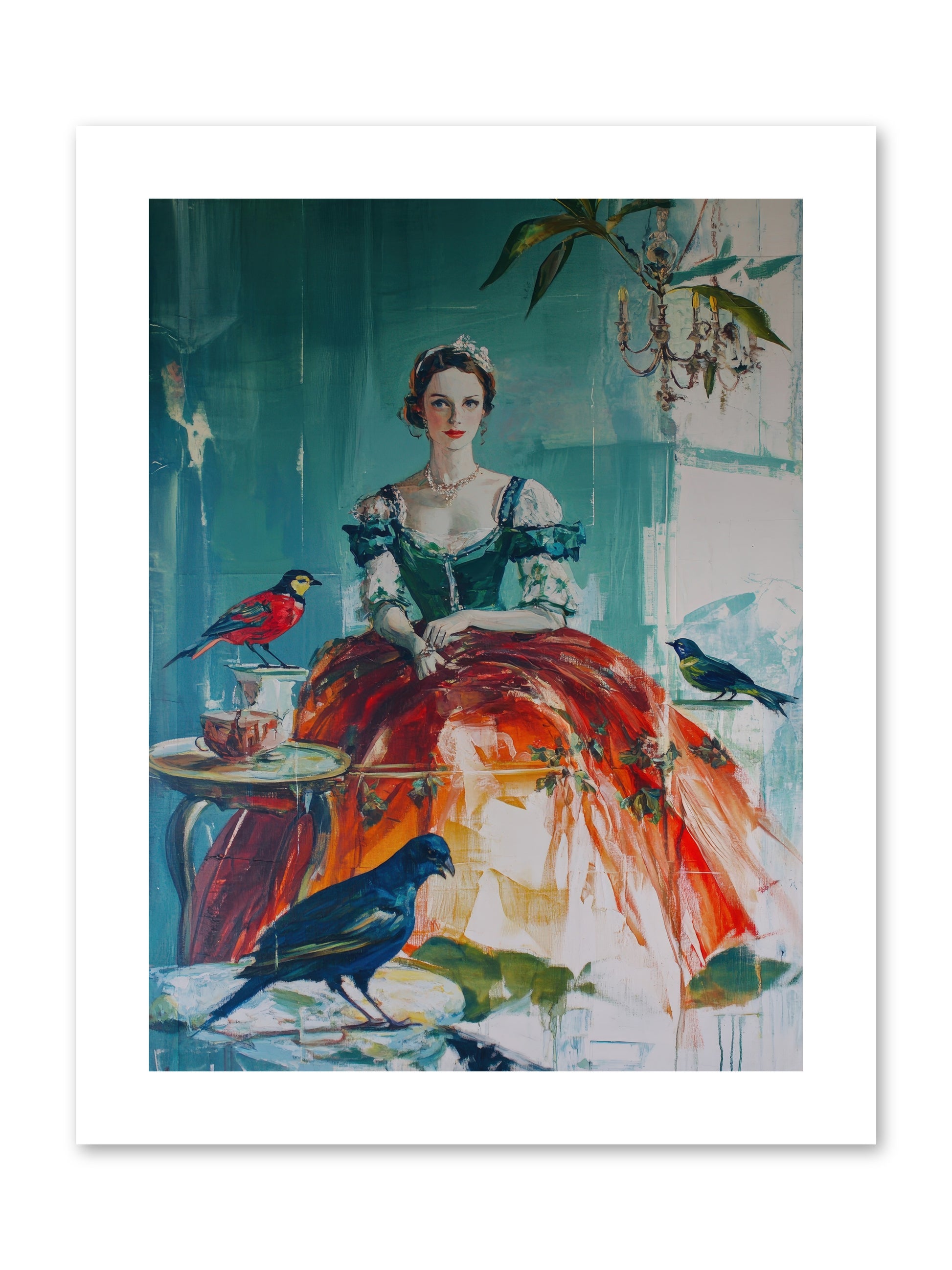 Ophelia Hawthorne-REZ -- Paper Print 9x12
