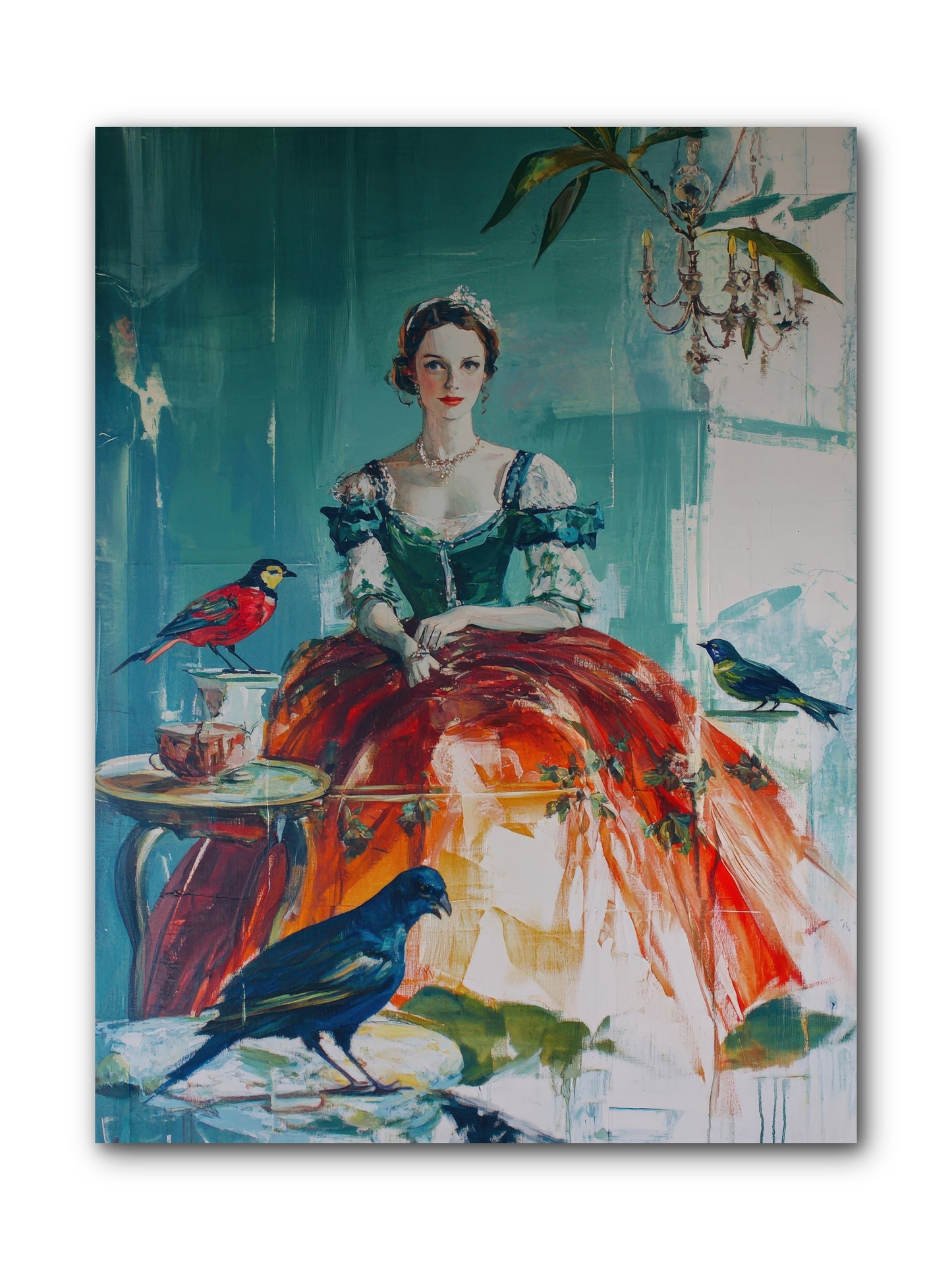 Ophelia Hawthorne-REZ -- Wrapped Canvas 9x12