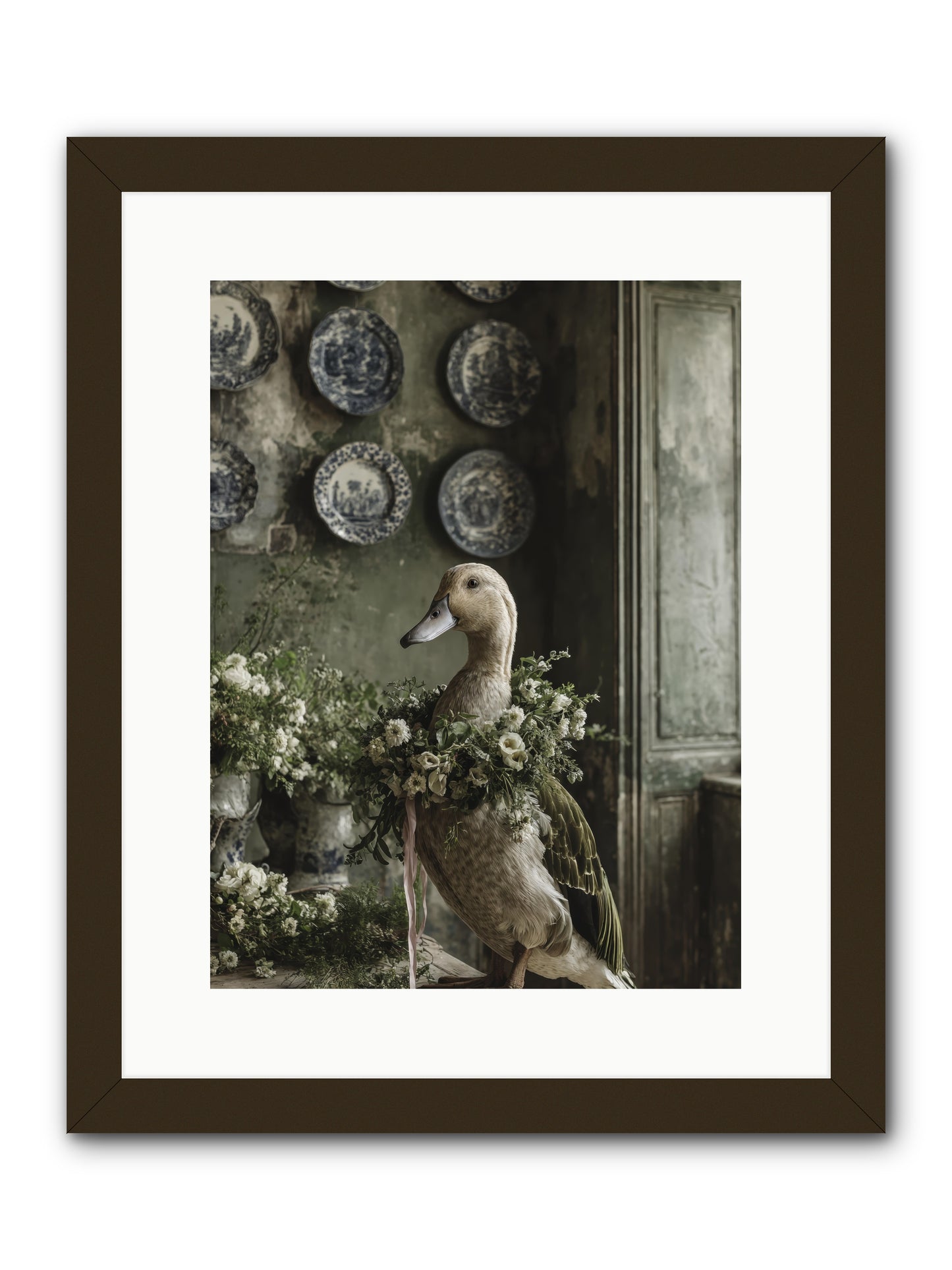 Ophellia -- Framed Print - Black 12x16