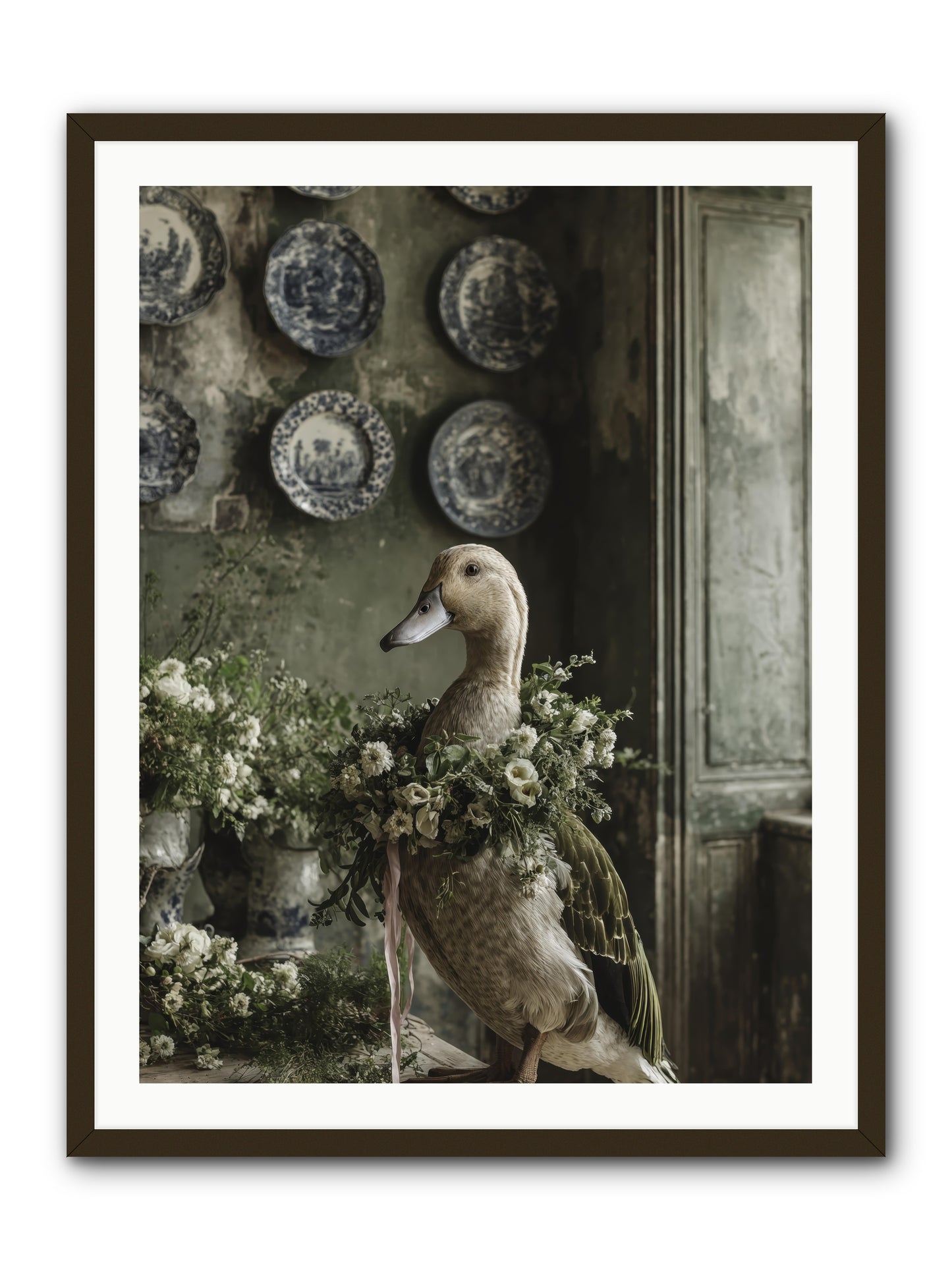 Ophellia -- Framed Print - Black 30x40