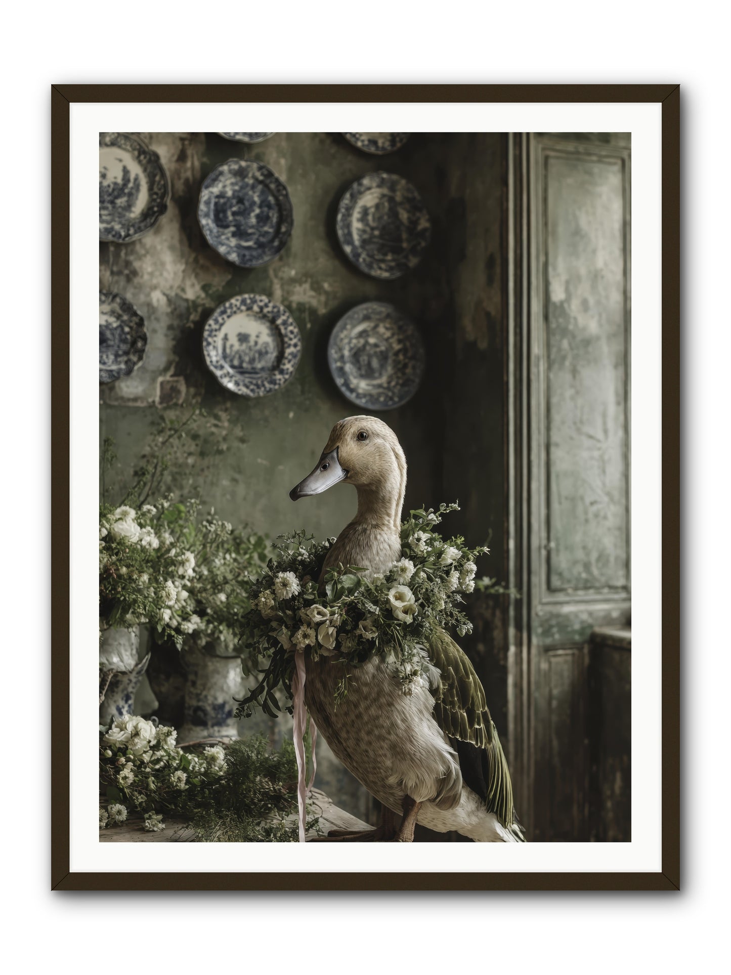 Ophellia -- Framed Print - Black 36x48