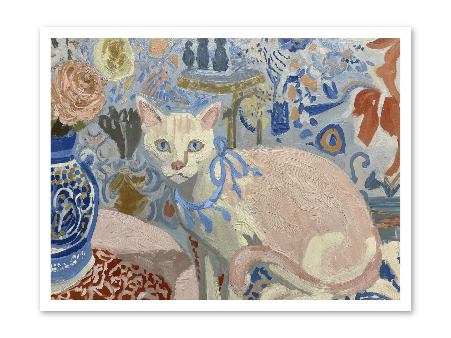 Opinions About Wallpaper -- Loose Canvas Print 32x24
