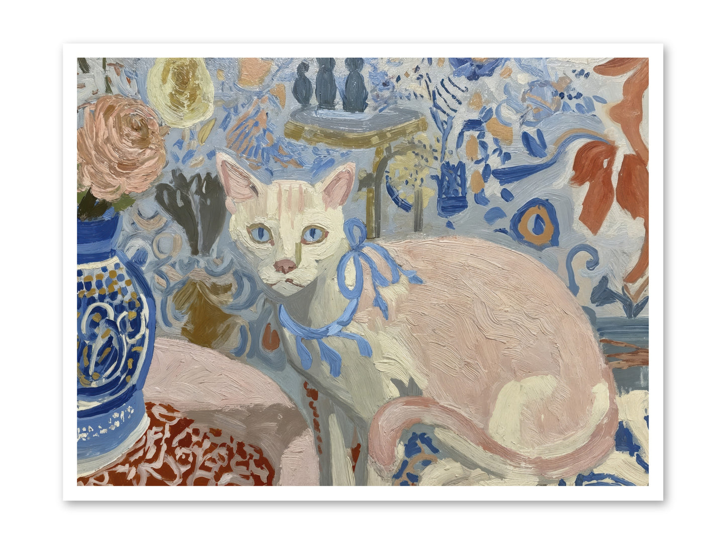 Opinions About Wallpaper -- Loose Canvas Print 40x30