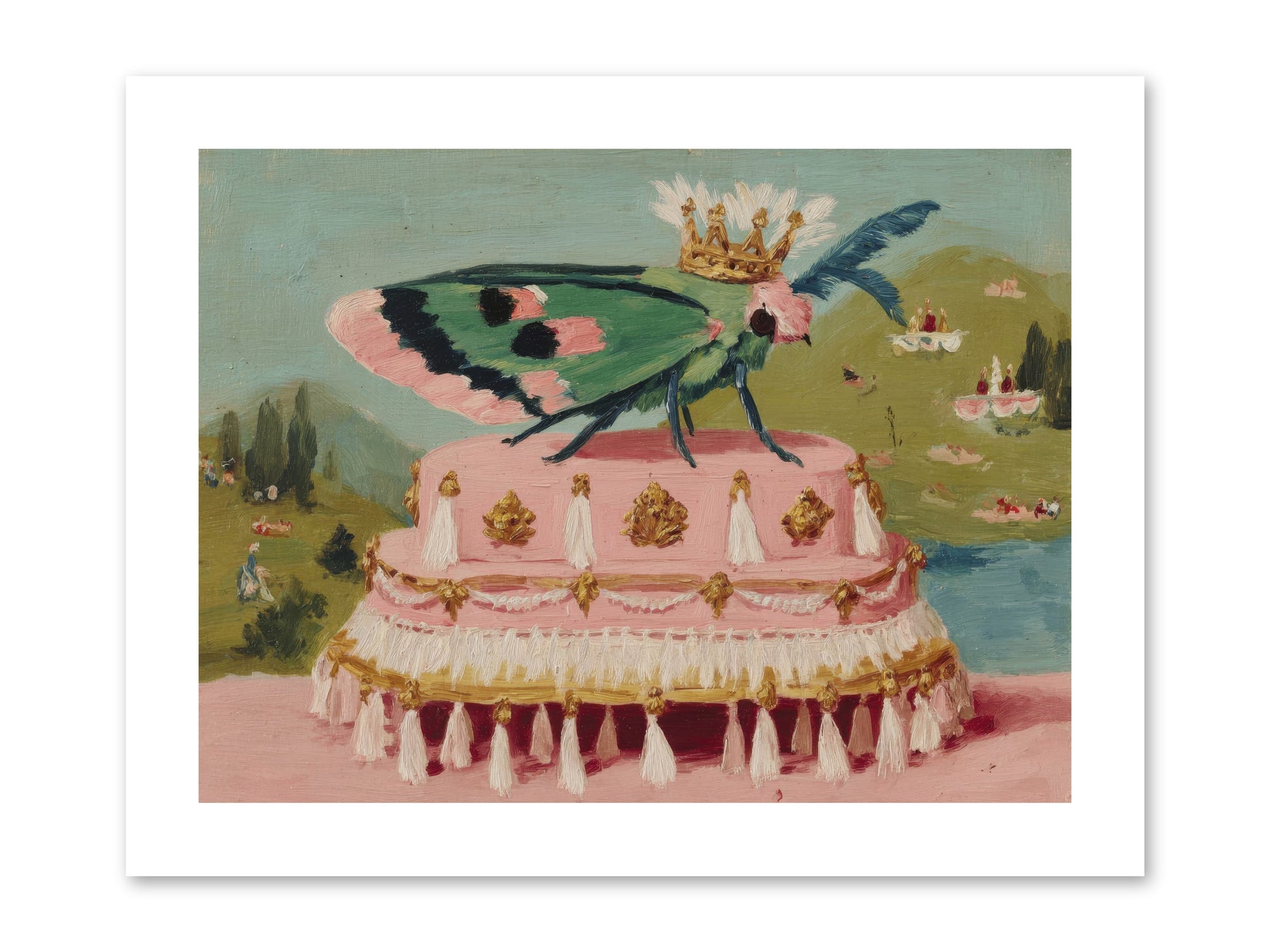 Opulent Miniatures -- Paper Print 12x9