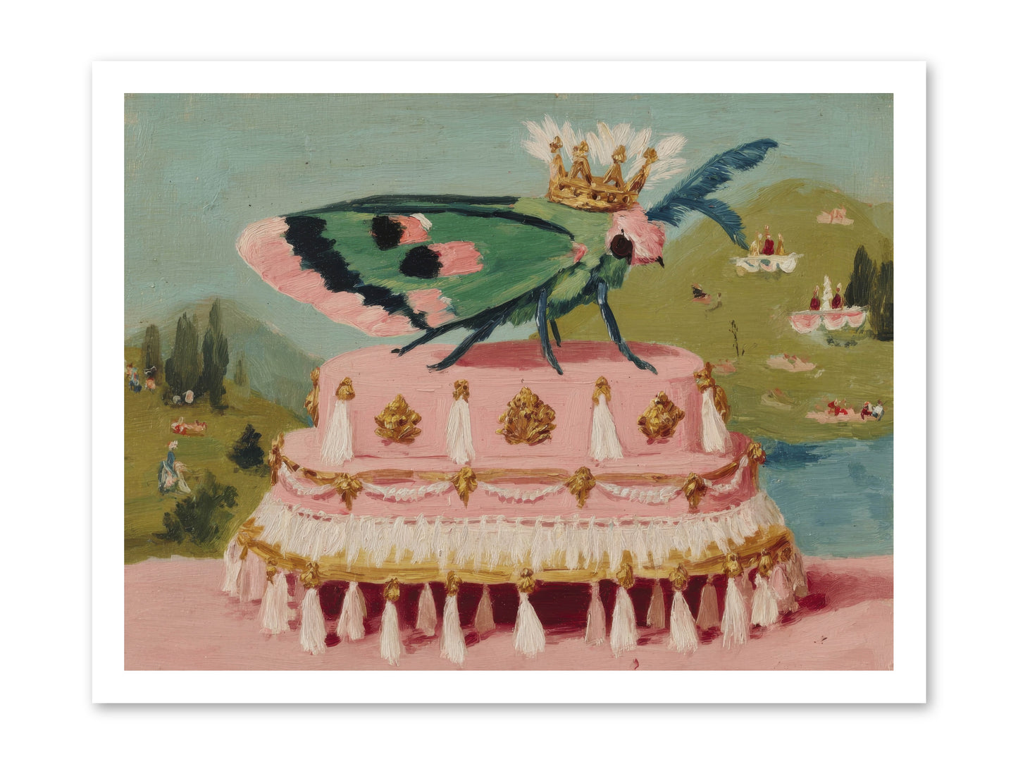 Opulent Miniatures -- Paper Print 24x18