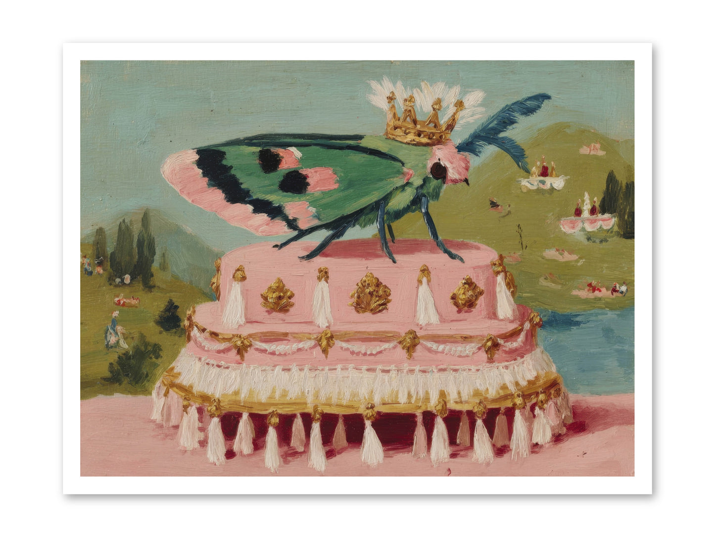Opulent Miniatures -- Paper Print 32x24