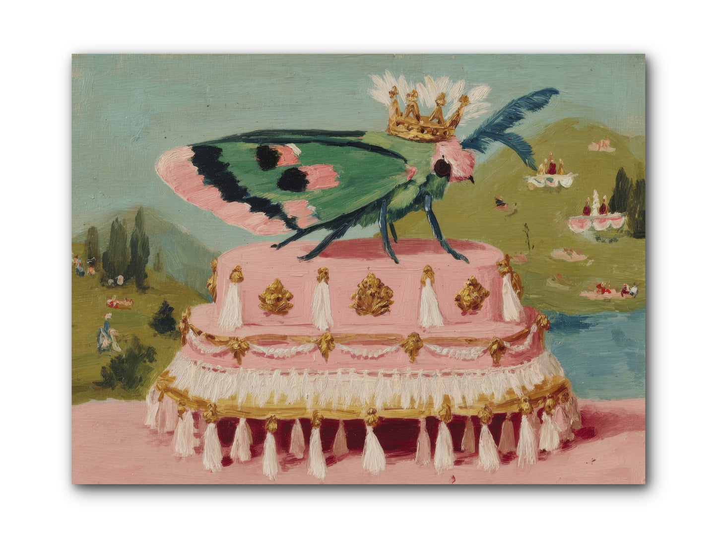 Opulent Miniatures -- Wrapped Canvas 12x9