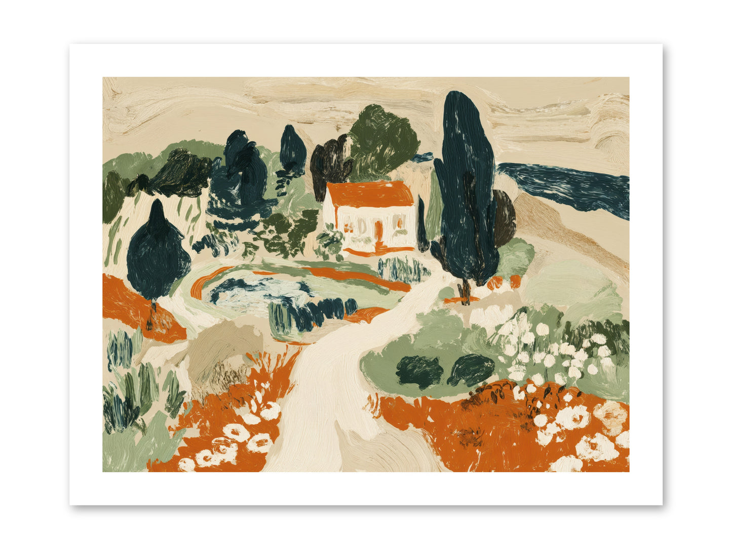 Orchard Logic -- Paper Print 16x12