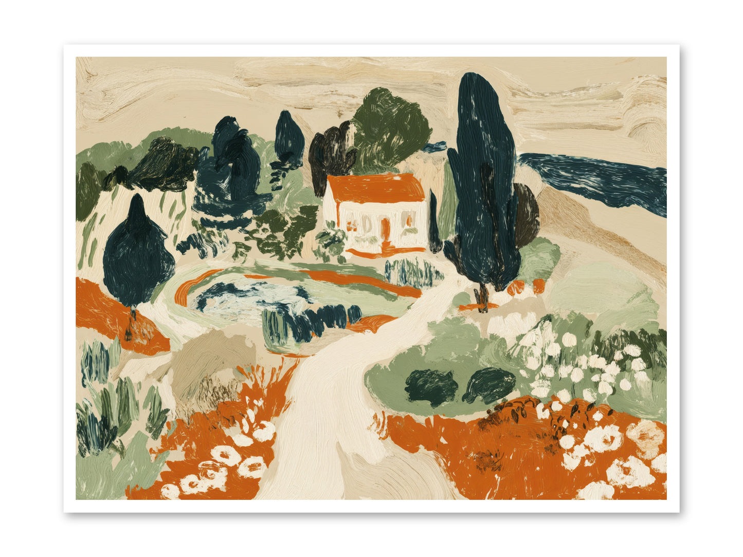 Orchard Logic -- Paper Print 48x36