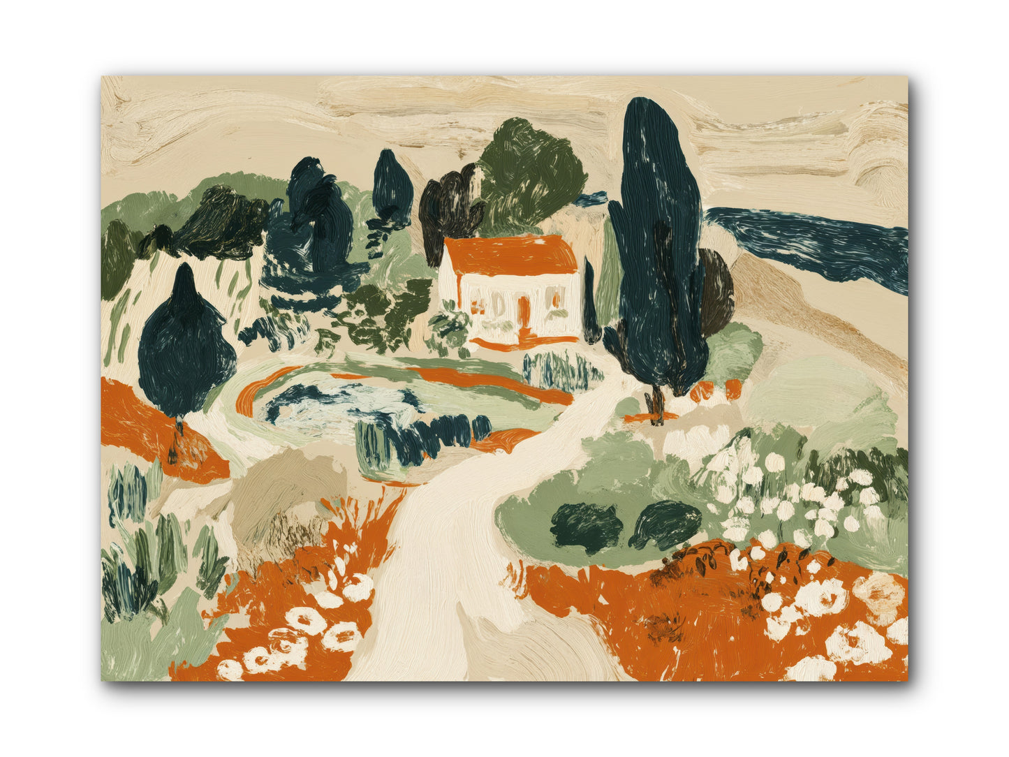 Orchard Logic -- Wrapped Canvas 12x9