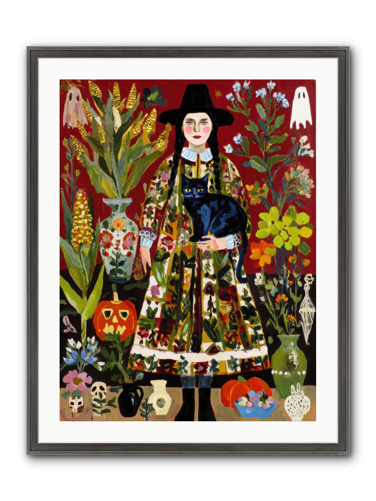 Orchard of Small Omens — Orchard-of-Small-Omens-24x32-Framed-Print-Slimwoods-Black-Silver.jpg