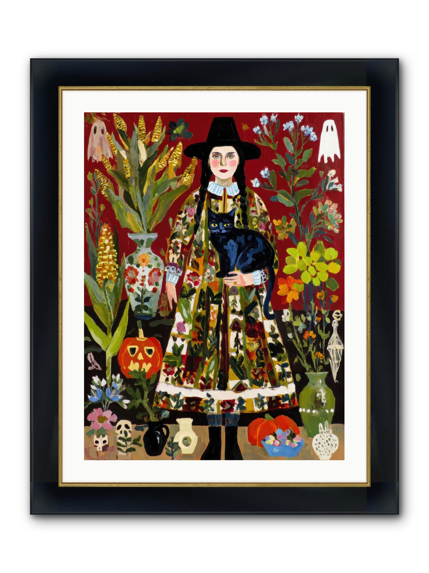 Orchard of Small Omens — Orchard-of-Small-Omens-24x32-Framed-Print-Wide-Black-w-Gold.jpg