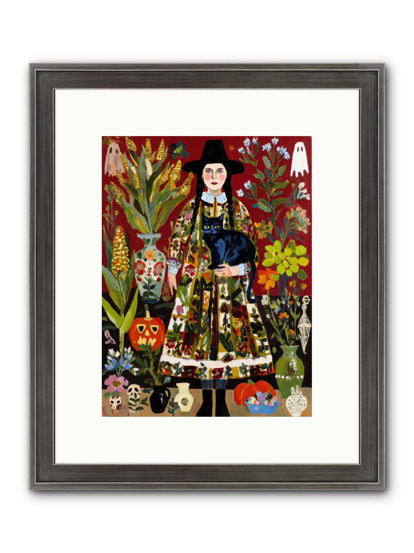 Orchard of Small Omens — Orchard-of-Small-Omens-9x12-Framed-Print-Slimwoods-Black-Silver.jpg