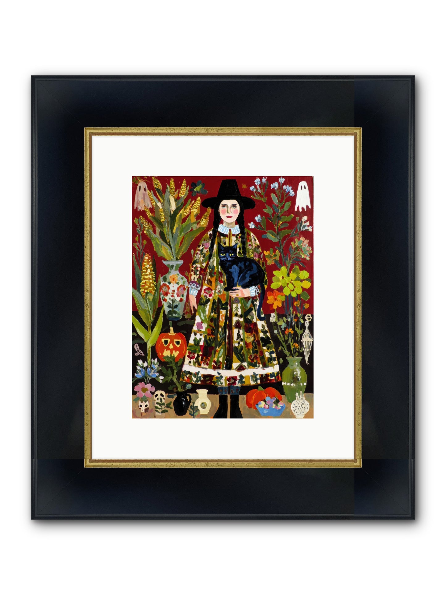 Orchard of Small Omens — Orchard-of-Small-Omens-9x12-Framed-Print-Wide-Black-w-Gold.jpg