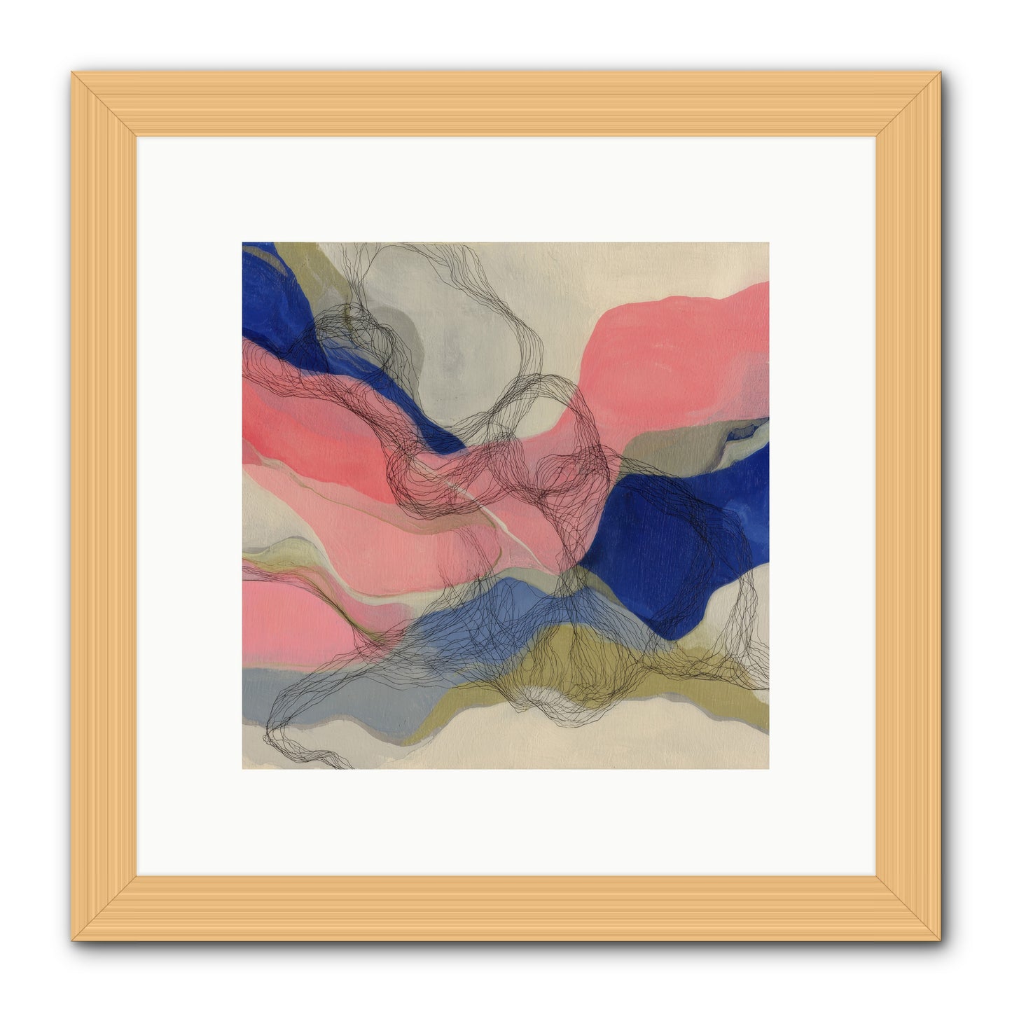 Orionis -- Framed Print - Natural 10x10